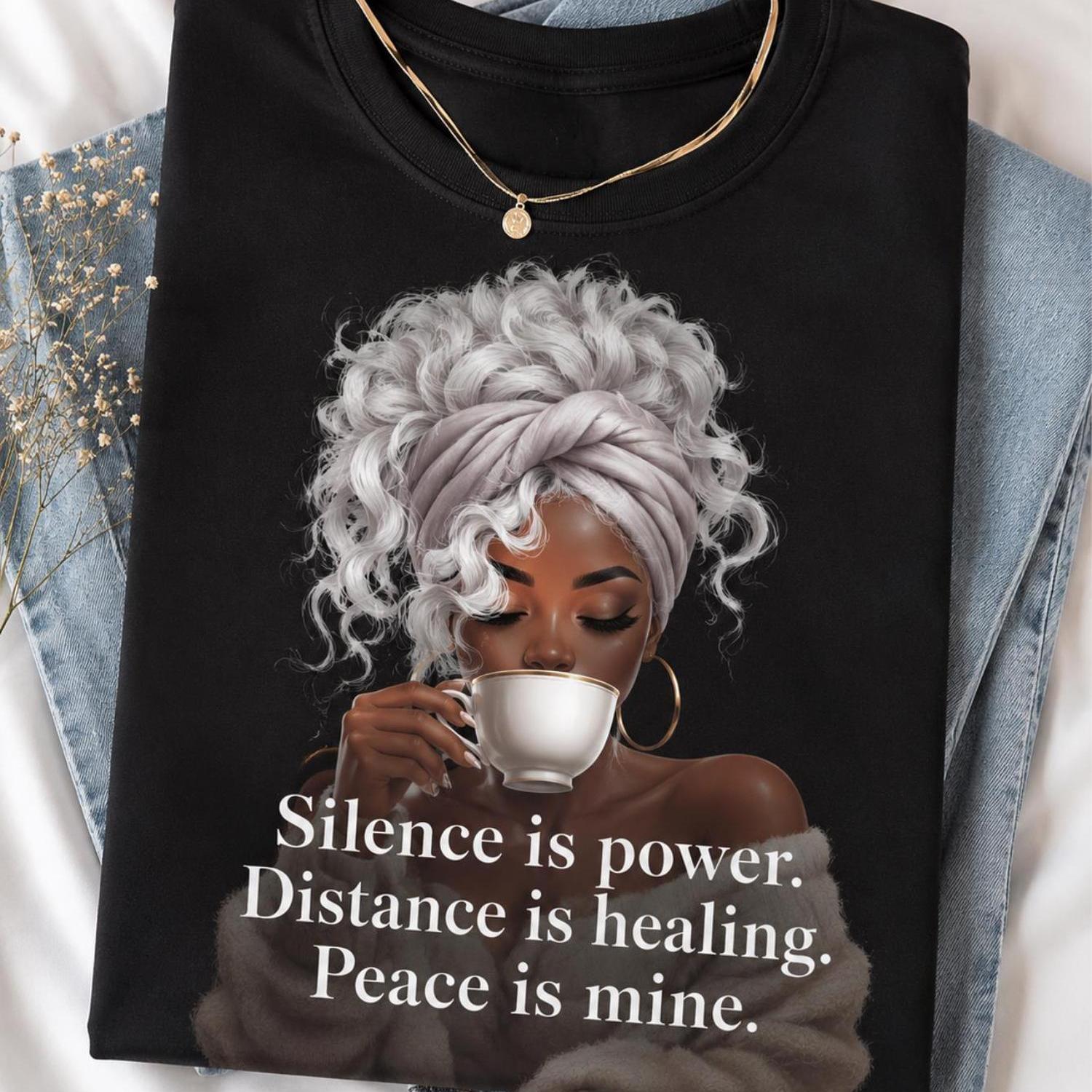 TEMU Women's & Unisex Retro - Soft Crew Neck Short Sleeve Spiritual Tee With Curly Portrait & Slogan Print, Casual Suitable For Faith-based Gifts,