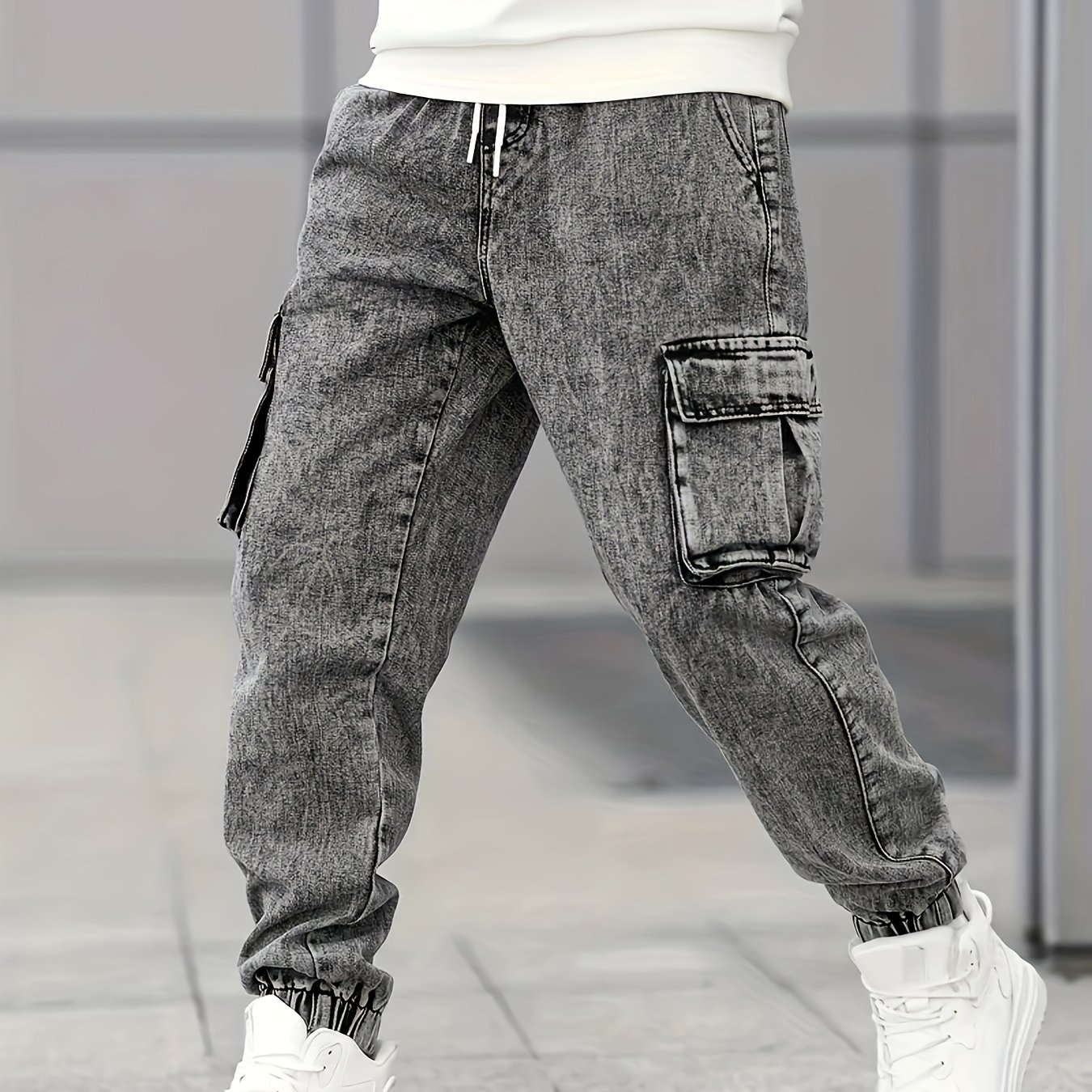 Men's Cargo Jeans