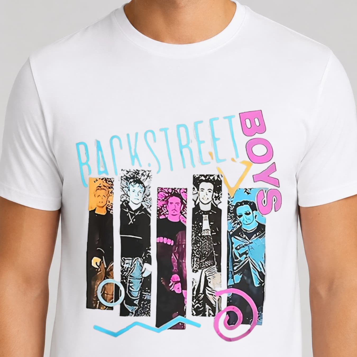 Backstreet 90s Punk Hip Hop Men's T-shirt Unisex Tee