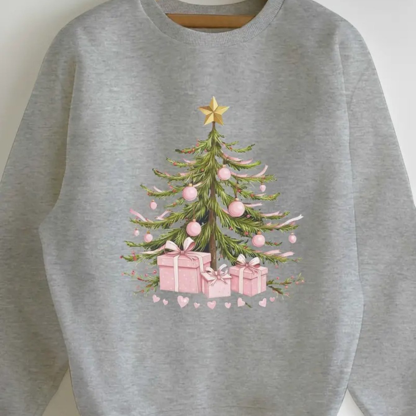 TEMU 1pc Women's Casual Crew Neck Sweater - Long Sleeve Pullover, Medium-stretch Winter Sweaters For Fall/winter Layering, Machine Washable Sweaters