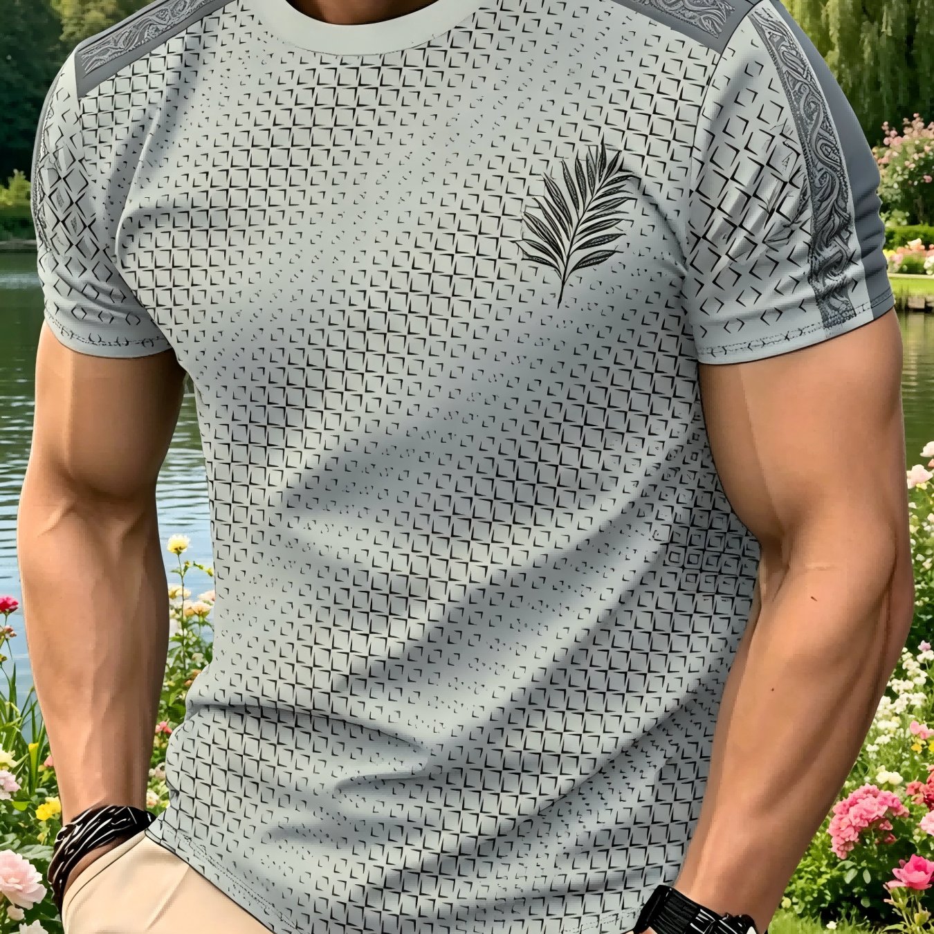 TEMU 2026 ' T-shirt, Cool And Breathable, Skin-friendly , Casual Sportswear, Perfect Gift