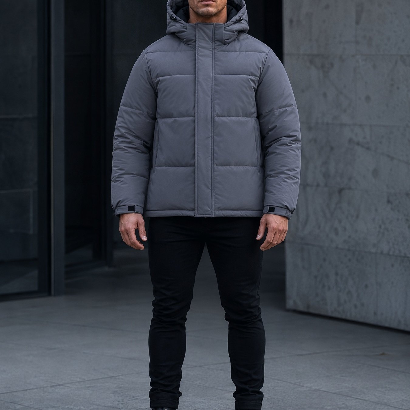 Men's Graphene Uniform Short Jacket for Winter