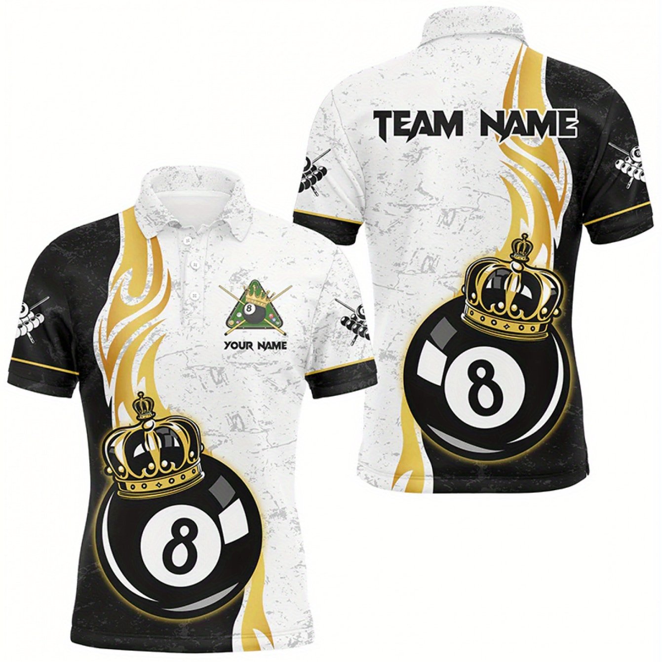 TEMU Custom Shirts, Personalized Billiards Jerseys, Gifts For Him, Gifts For Husband, Personalized Gifts