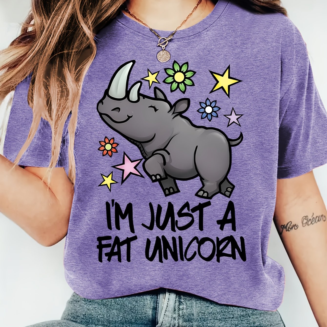 TEMU [spring Summer New Arrivals]women's Summer Clothing Featuring A Fun Graphic Print Round Neck Short Sleeve T-shirt, Comfortable, Soft, Stylish,