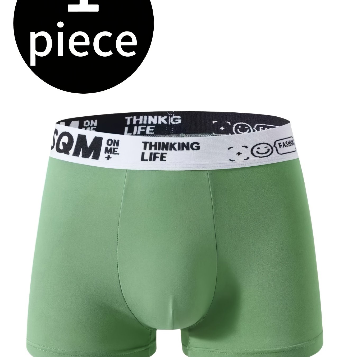 TEMU 1pc Men&;s Boxer Shorts - Made From, Featuring A Soft, Breathable, And Comfortable
