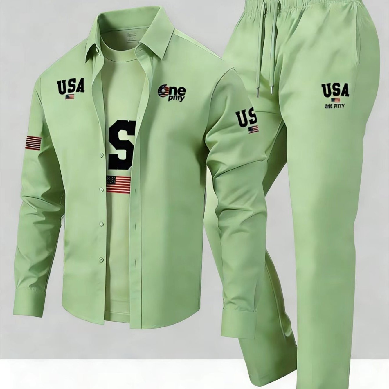 Set Of Two: Of Sporty Long-sleeved Shirts And Pants, Suitable For Men And Women. Ideal For A Of Occasions Such As Golf, Sports And Running. In A Of Colors