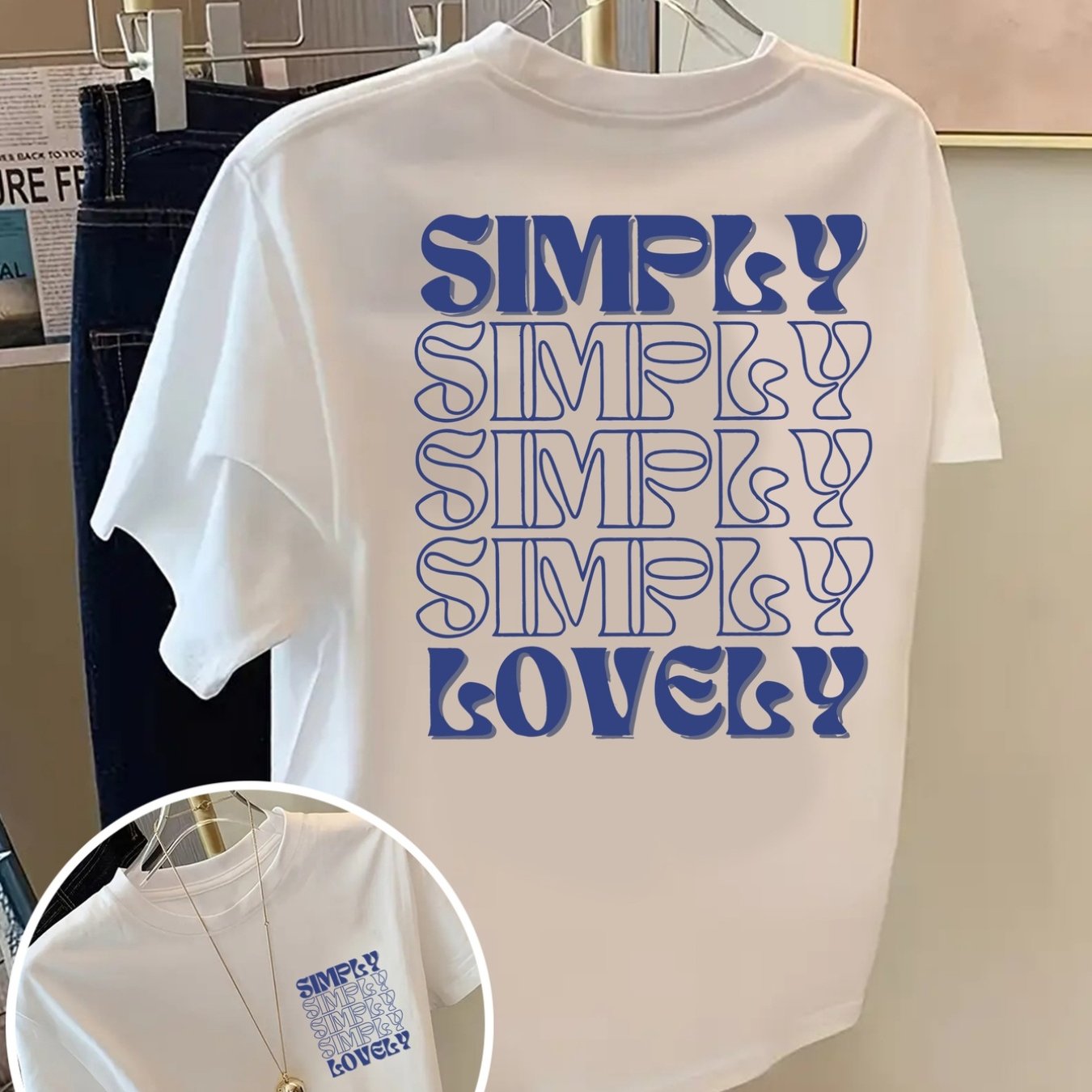 TEMU Minimalist Tshirt Short Sleeve Crew Neck Casual Top For , Women's Clothing