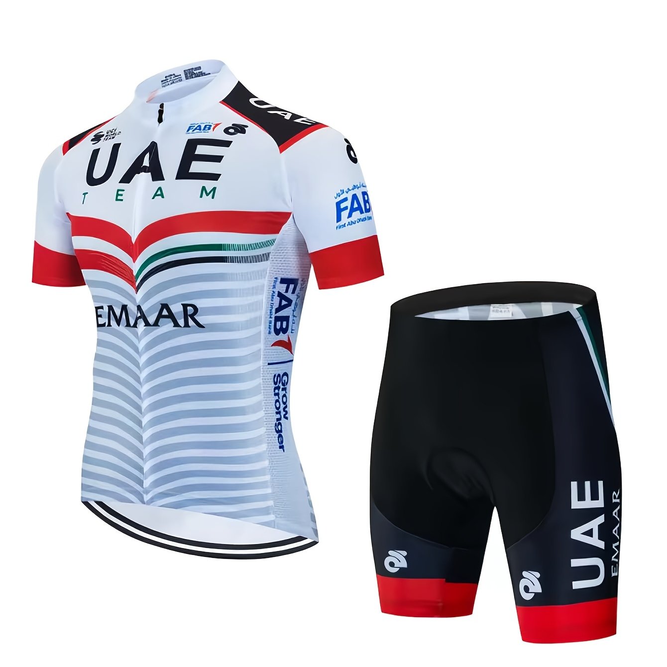 Men's Cycling Suit Set, Men's Mountain Bike Cycling Suit, Breathable And Quick-drying Outdoor Cycling 2pcs Set
