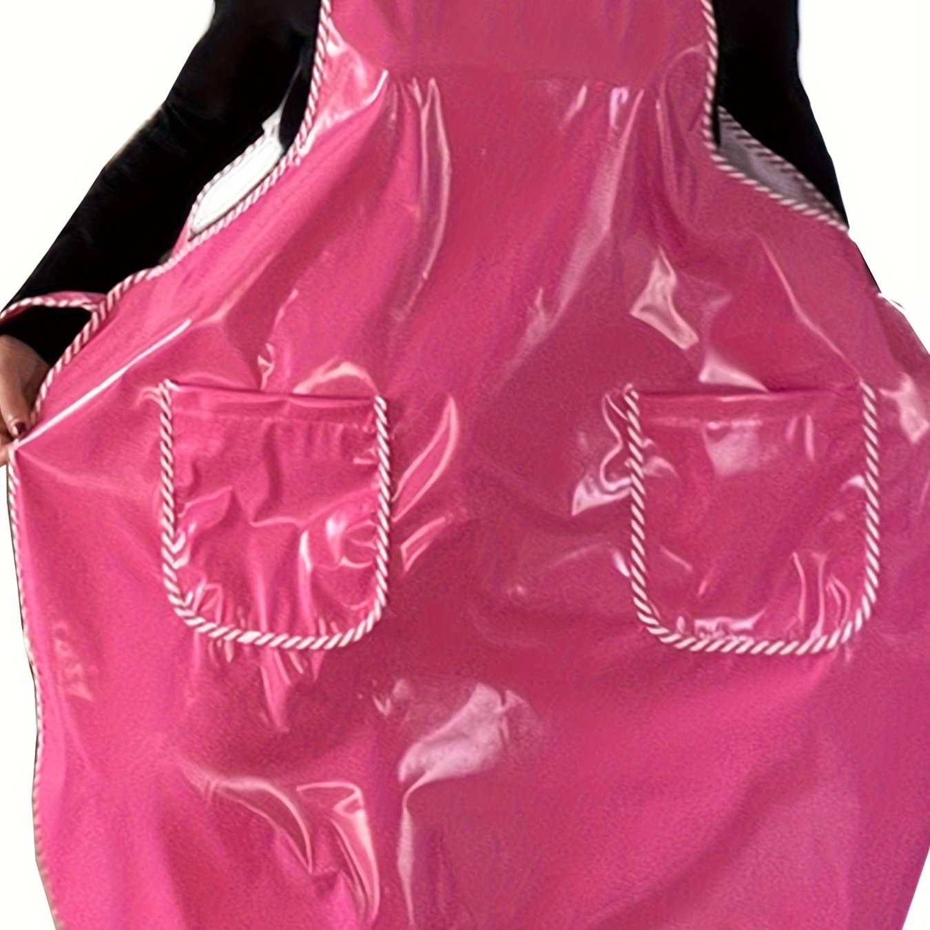 Pu Aprons, Korean Style, Suitable For Cafeterias And Restaurants, Home Use For Dishwashing And Gardening