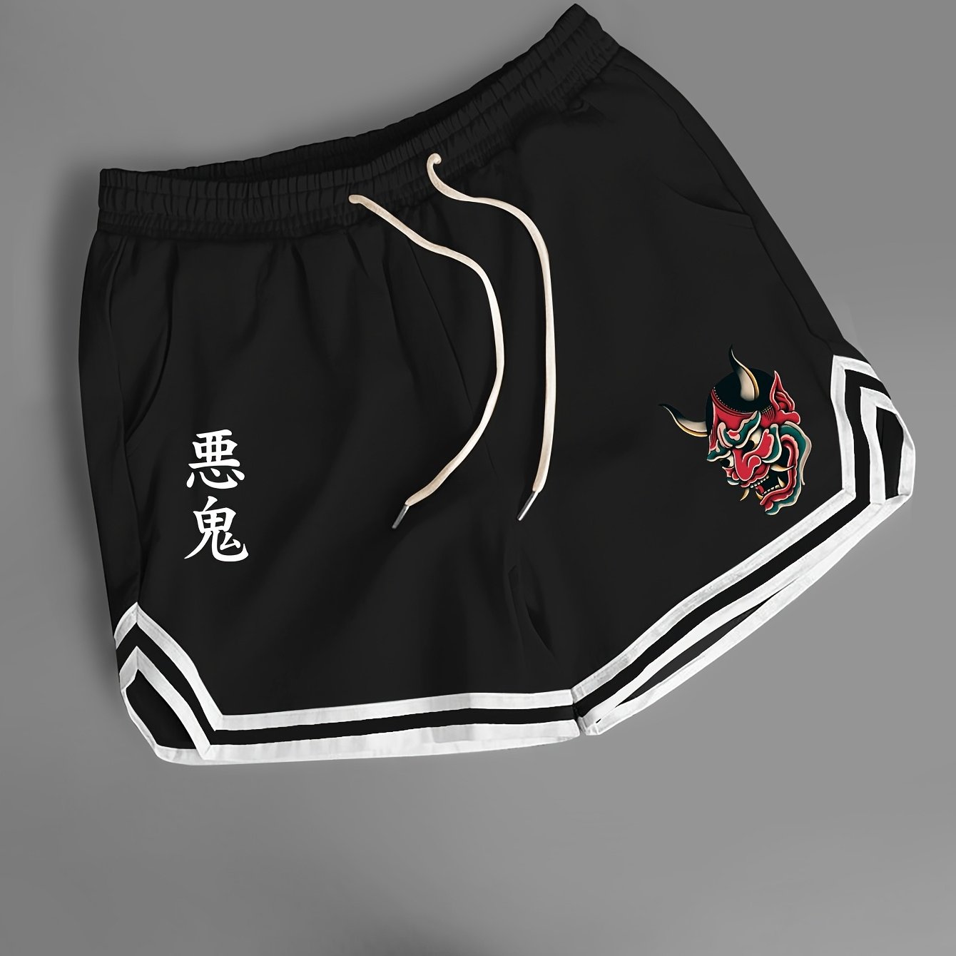TEMU Summer Shorts Men's Swimwear Men's Basketball Shorts With Pockets Drawstring Loose Casual Sports Running Straight Leg Men's Shorts Beach Pants