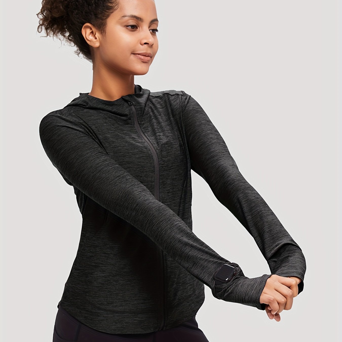 Women's Activewear: Breathable Zipper Jacket Sports Yoga - Temu