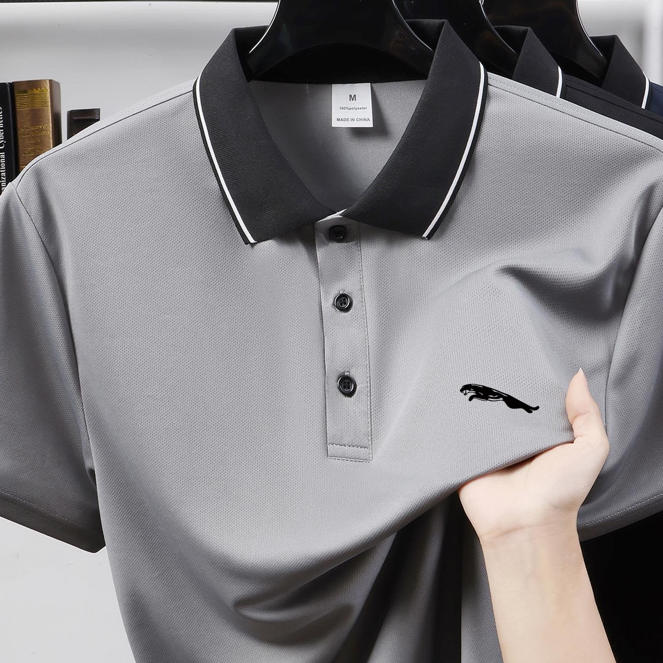 TEMU For 's -one Secret: Try Lapel Shirt, -drying Short-sleeve Top For Summer, Offering Simple, Stylish, Versatile Business-casual Wear!