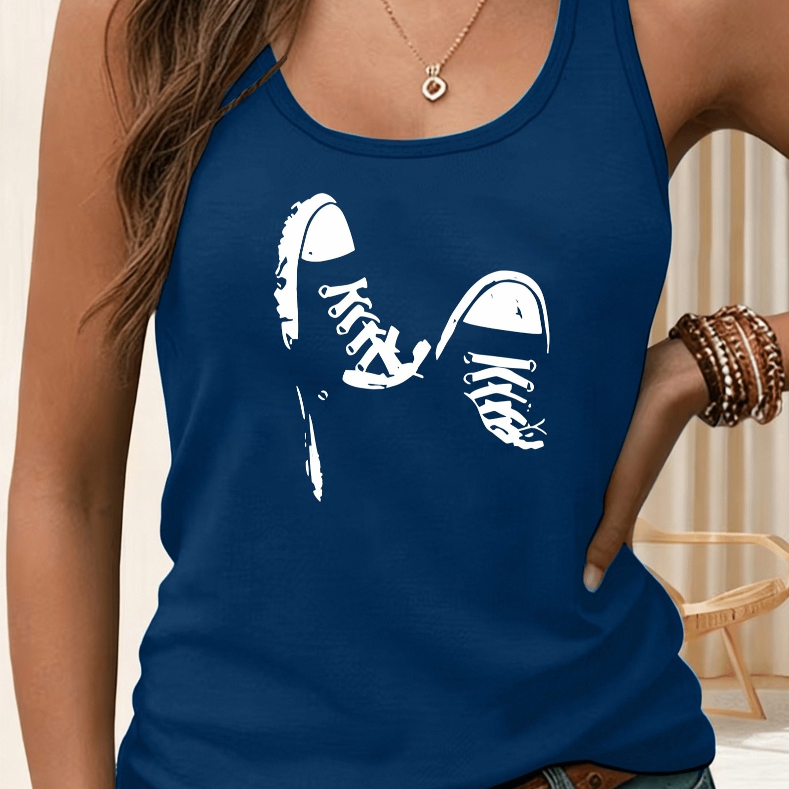 TEMU Y2k Women's Sleeveless Tank Top, Casual Fashion, Women's Spring/summer Casual Sportswear S, M, L, Xl, Xxl 6502