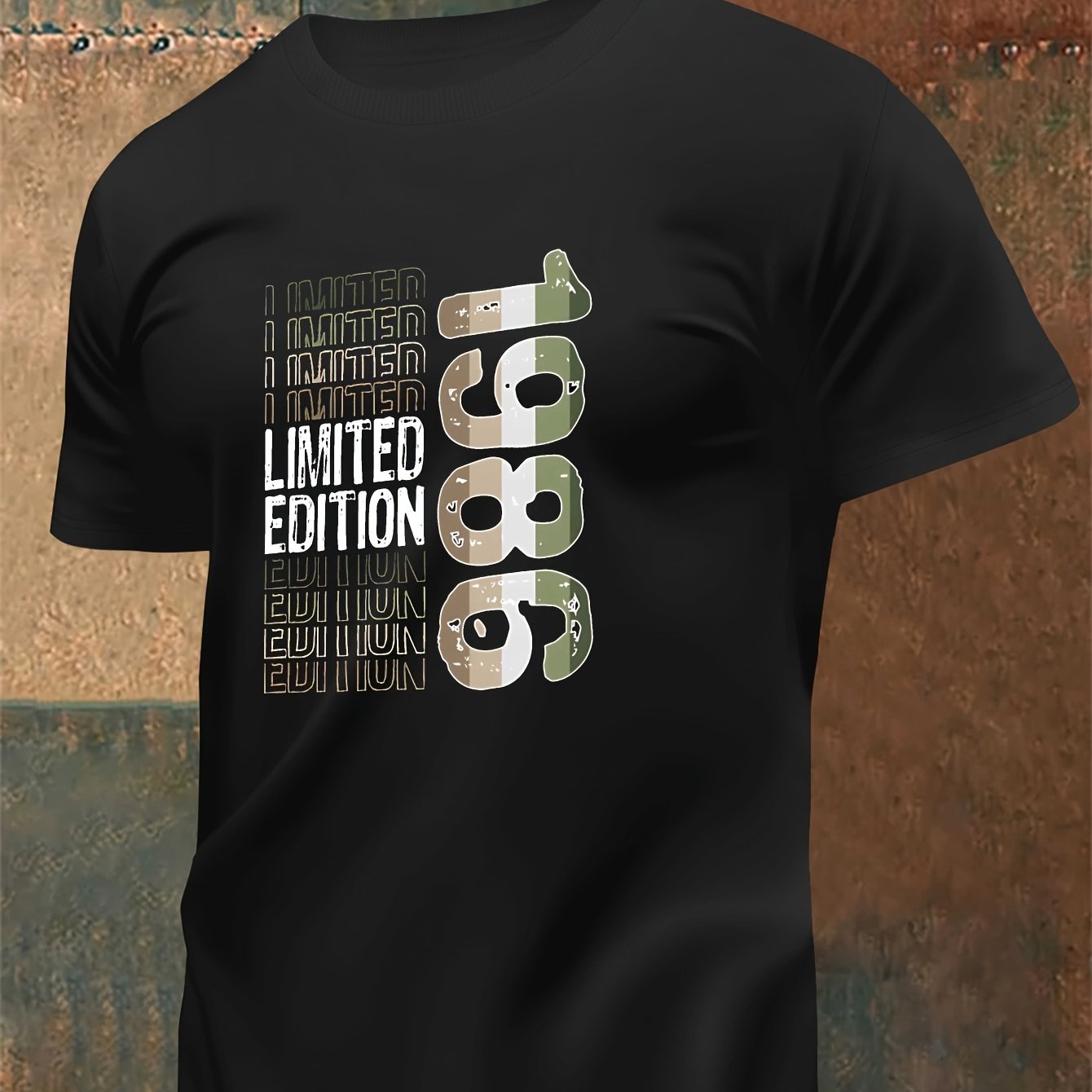 Men's 40th Birthday Gift T-shirt - 1986 Themed Pure Cotton Round Neck Casual Shirt Suitable For Celebration, Wear & Nostalgic Gift