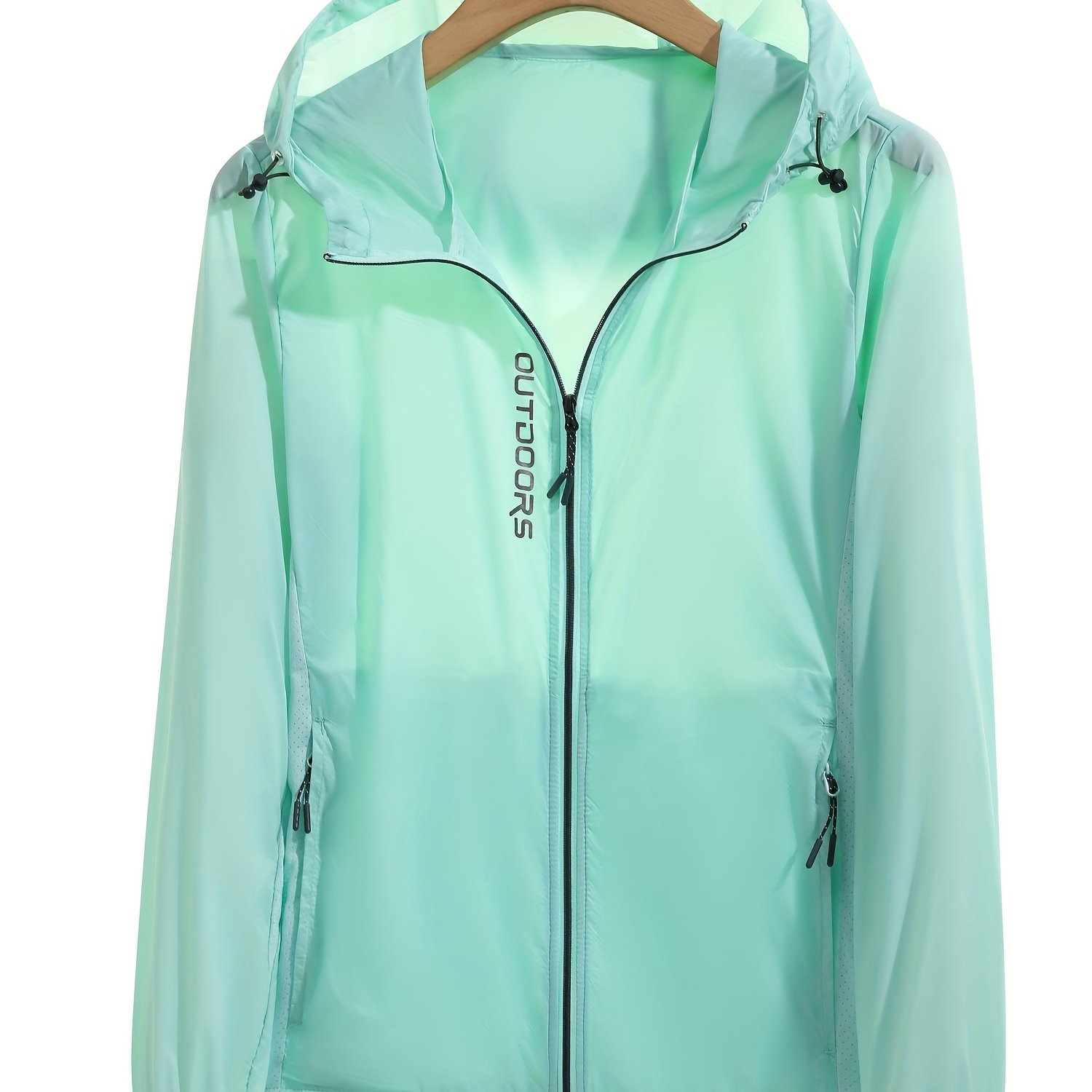 Women's Outdoor Sports Casual Hooded Drawstring Breathable Multi-pocket Jacket