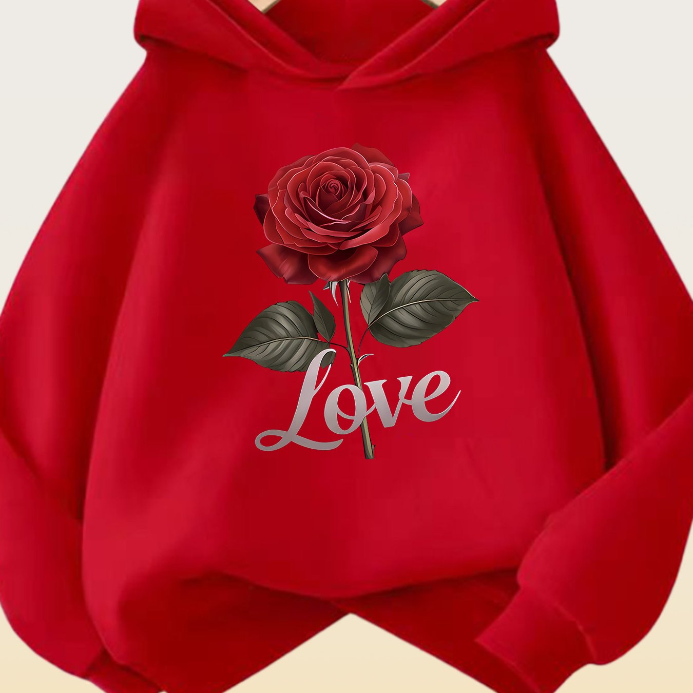 TEMU Ruepei A Women's Comfortable Thickened Fleece Hoodie, Machine Washable - Suitable For And Casual Wear, Ideal For Hoodies