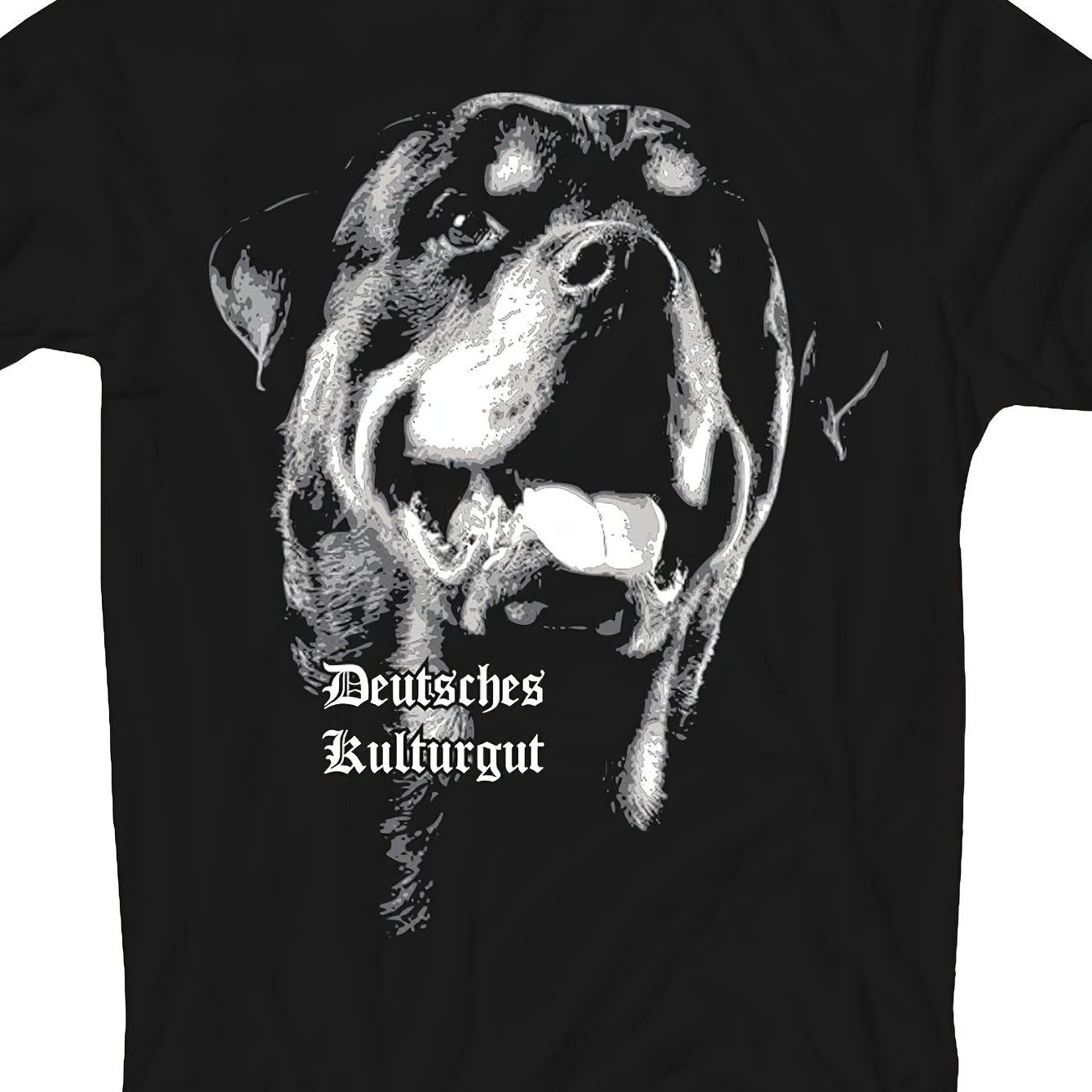 Mens T-shirt Rottweiler German Motif Sayings Men's T-shirt Funny Perfect For Home|work|outdoor|gifting (birthdays|valentine's Day|mother's Day) S To 3xl Unisex