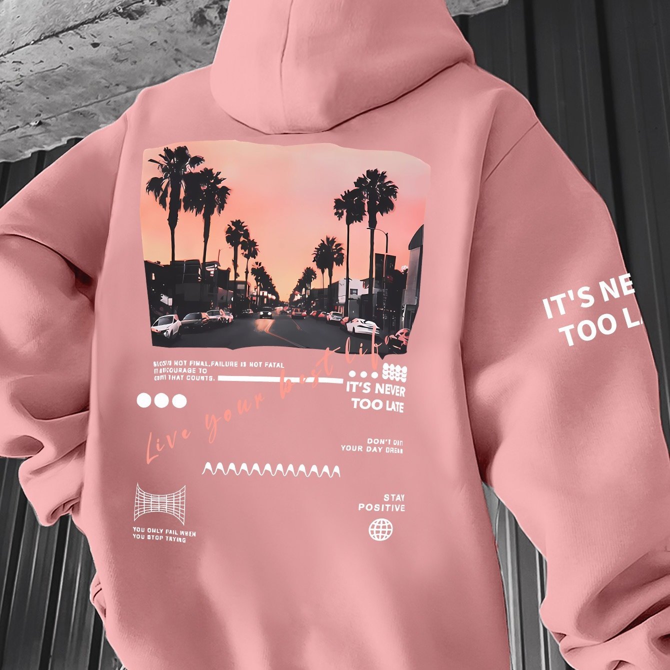 TEMU - And Autumn Fleece Drawstring Hoodie With Kangaroo Pocket Hooded Pullover Sweatshirt