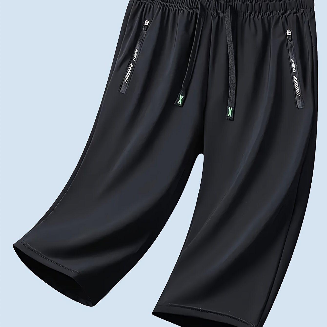 TEMU 1pc Large-sized Women's Casual Sports Pants With Letter Design, Light And Thin, Quick-drying
