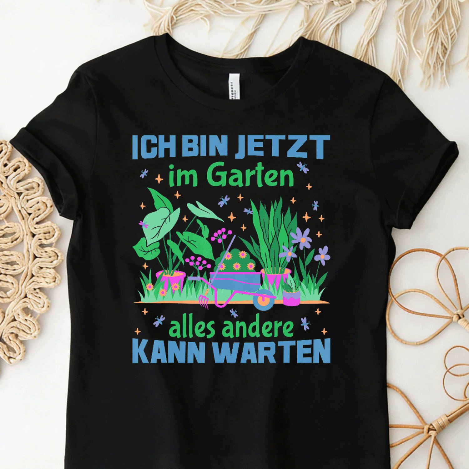 Image of Funny Saying For Men Women Garden Gifts T-shirt, Black For Men Women Unisex Funny T-shirt, 180g