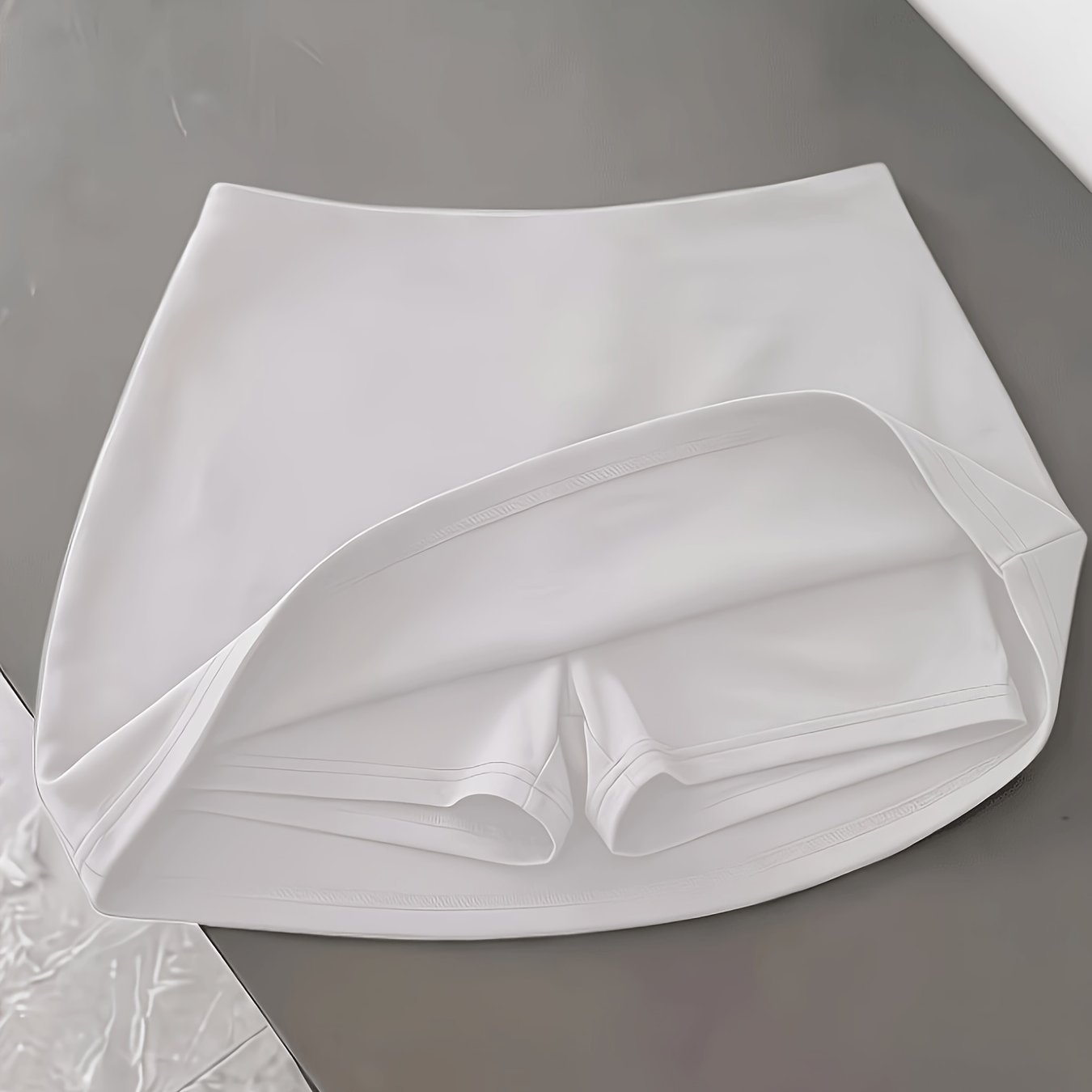 TEMU Summer Hot Sexy Mini Skirt, High-stretch Breathable Waist-cinching Design With Built-in Safety Shorts, Slim Fit Curve-enhancing, Versatile For