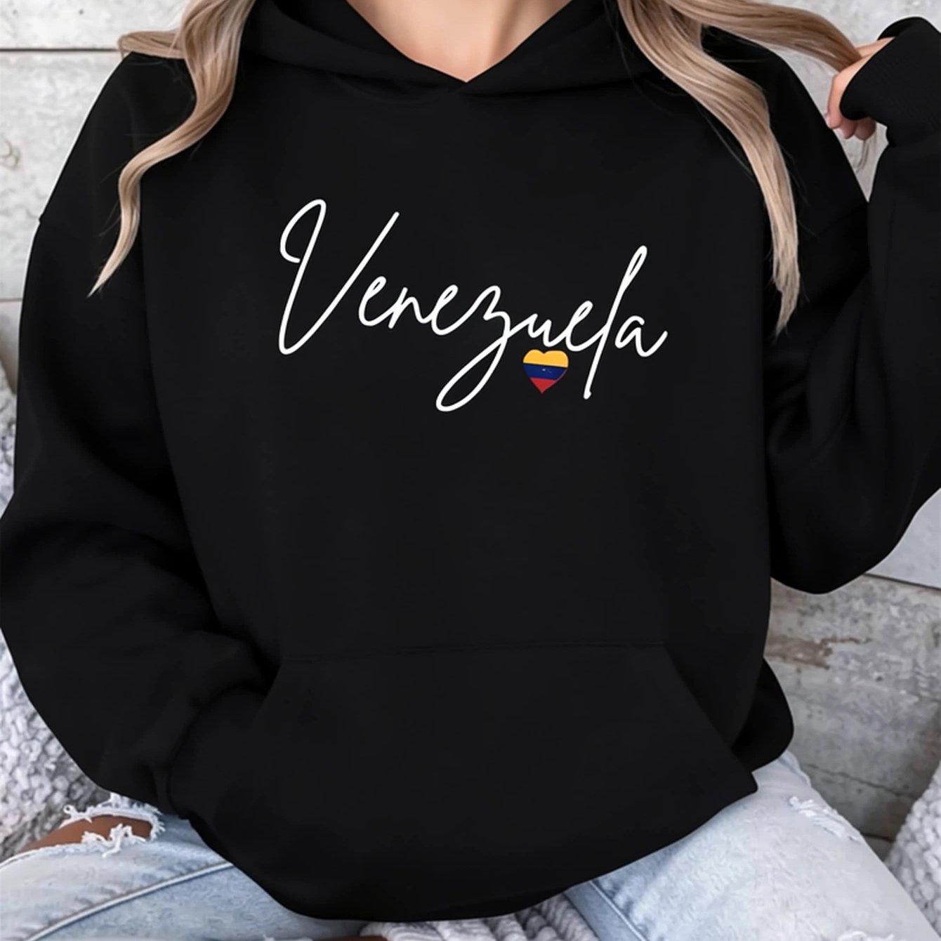Image of Women's Venezuela Hoodie - Stylish And Comfortable Sweatshirt For A