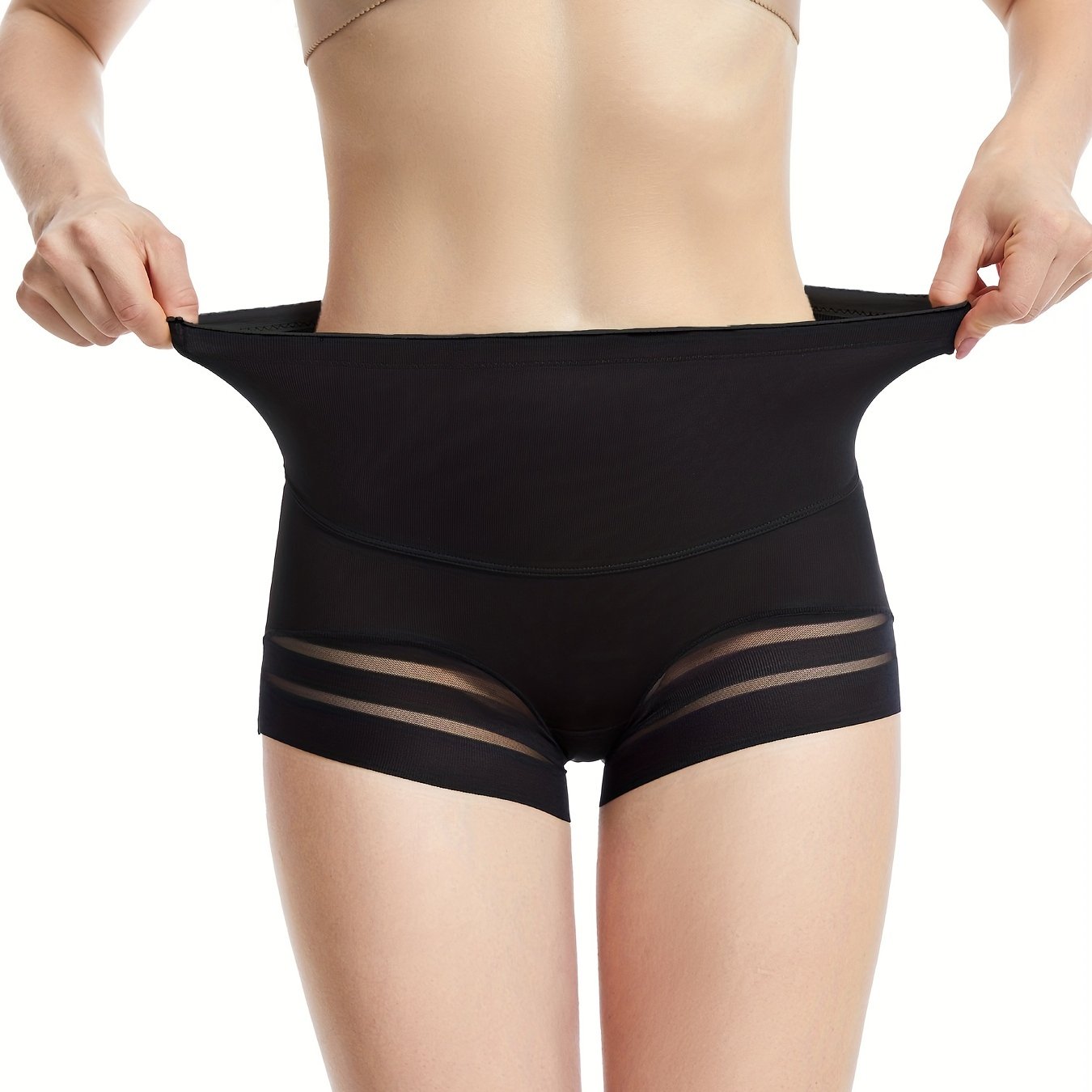 Seamless Shaping Panties Breathable Comfy High Waist Tummy - Temu