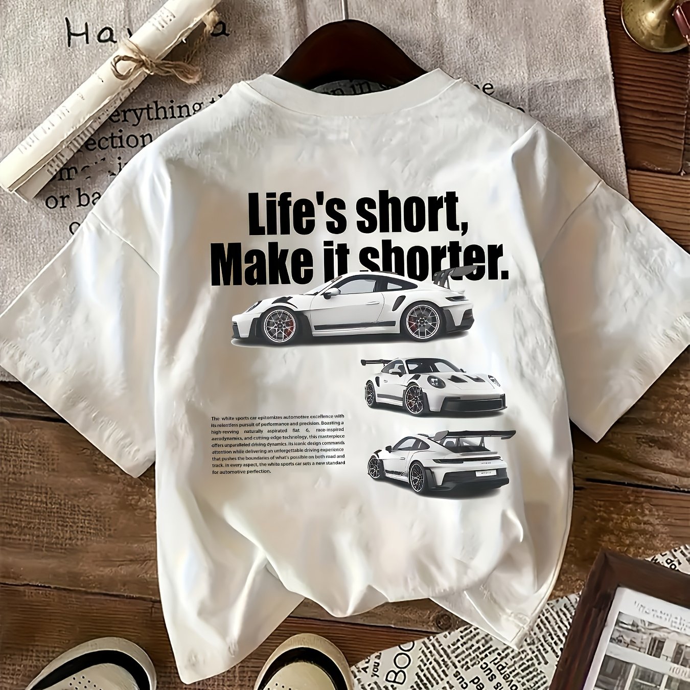 Image of Directional Women' Lettering Printed T-shirt