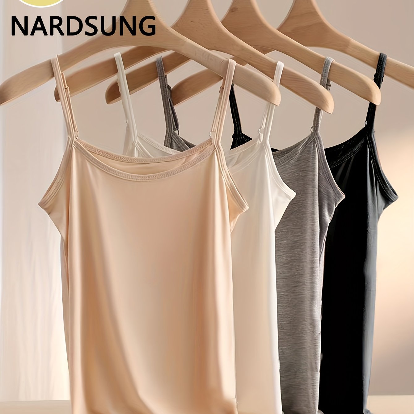 4-pack Casual Comfortable Breathable Tank Tops