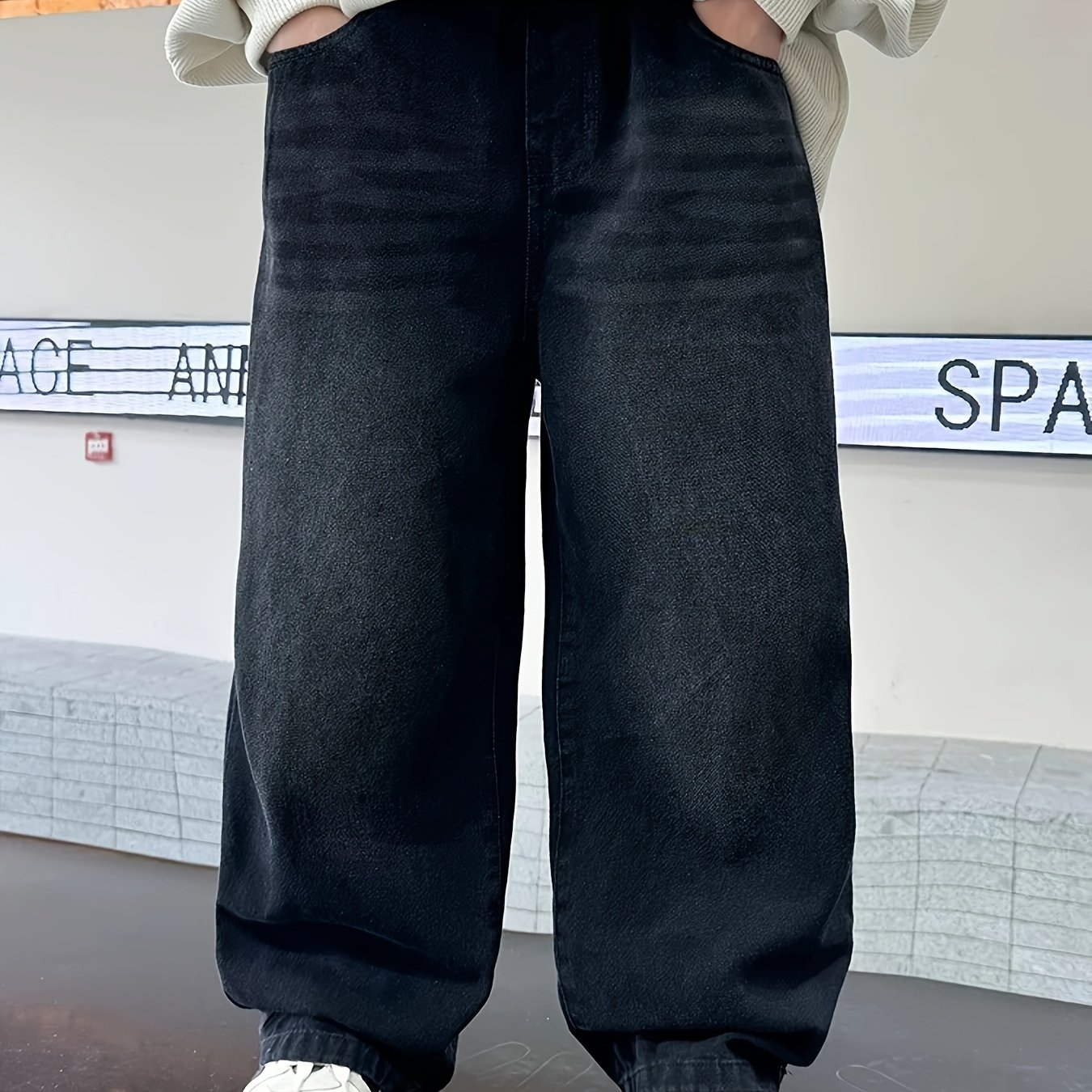 Boys' Jeans Spring And Autumn Styles, New Autumn Trousers, Mid-size Boys' Pants