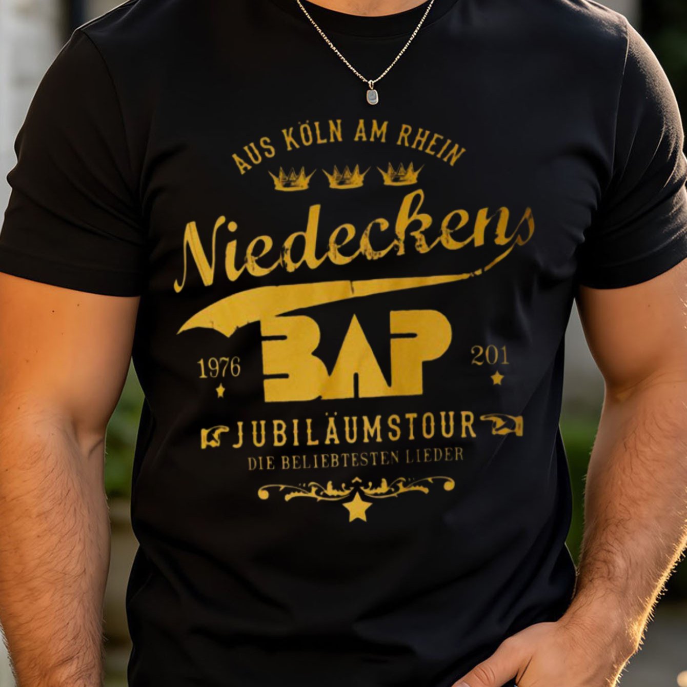 T-shirt Cologne On The Rhine Bap Official T-shirt