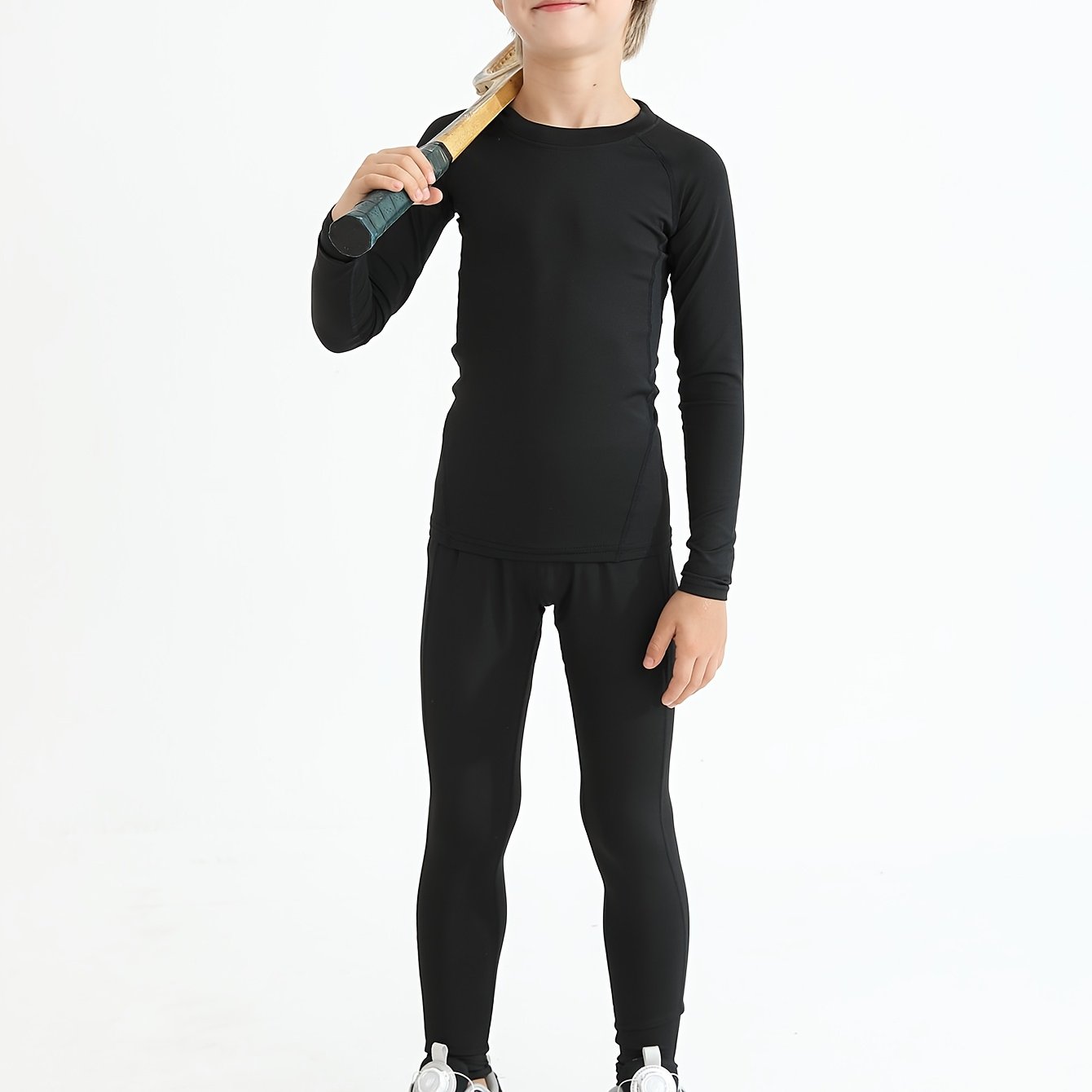 Sports Tight-fitting Suit, Long-sleeved Running, Basketball, Football Training, Fitness Suit, Elastic Base, Quick-drying Clothes, For Outdoor
