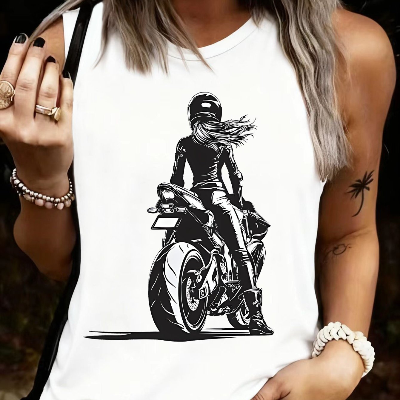 TEMU Motorcycle Rider Vest, Motorcycle Rider Vest, Pretty Rider Vest, Gift For A Rider, Motorcycle Vest, Female Rider Vest, Vest For Cycling