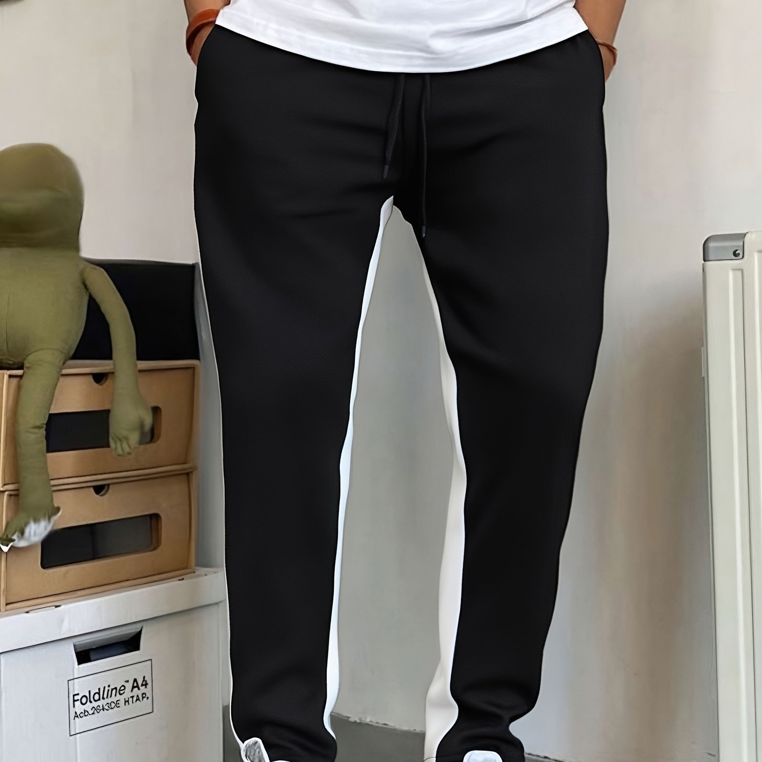 TEMU Casual Outdoor Sports Pants, Men's Outdoor Leisure Sportswear, Athletic Casual Trousers, Sports Apparel