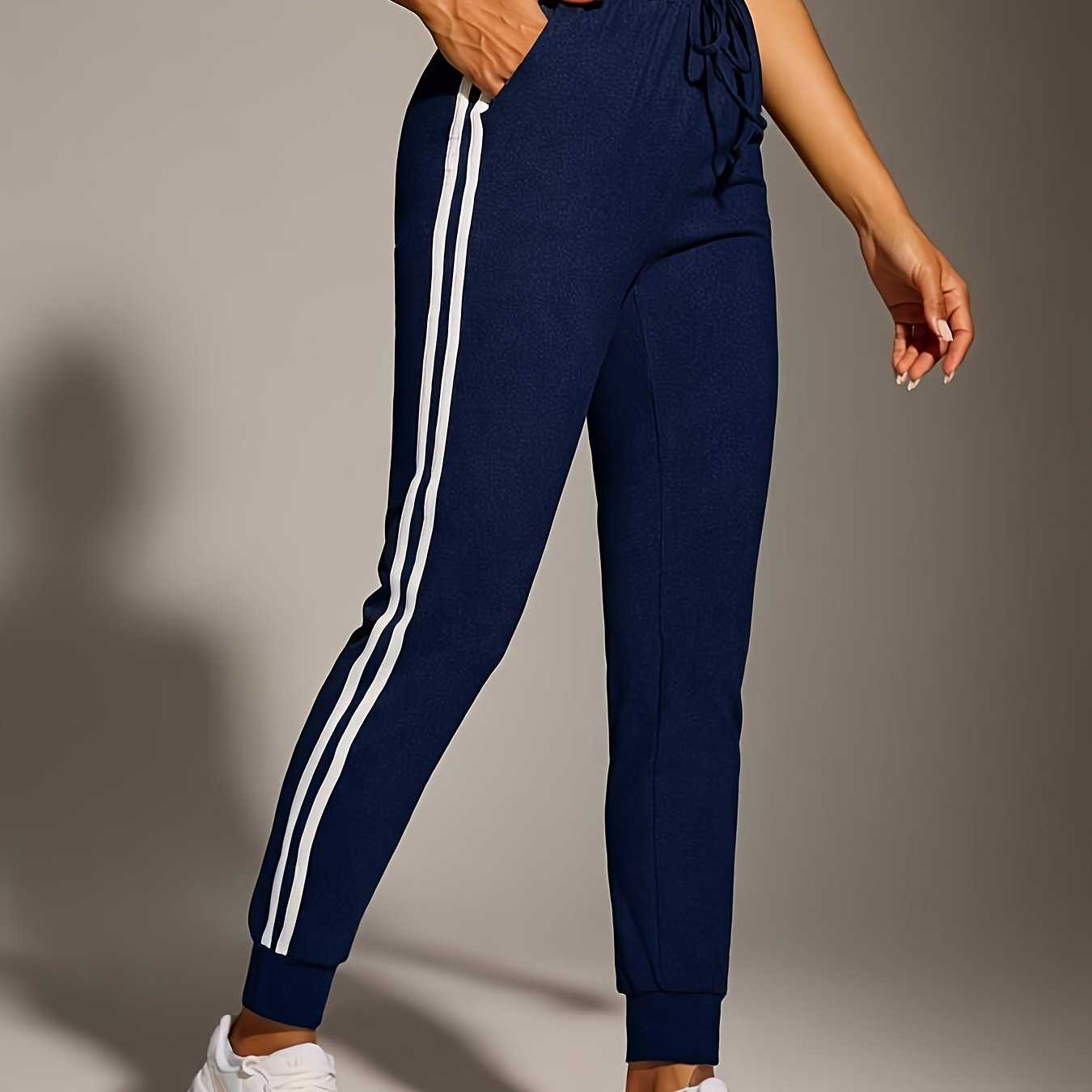 TEMU Women's Casual Fashion Sports Pants, Running Pants, Yoga Fitness Pants