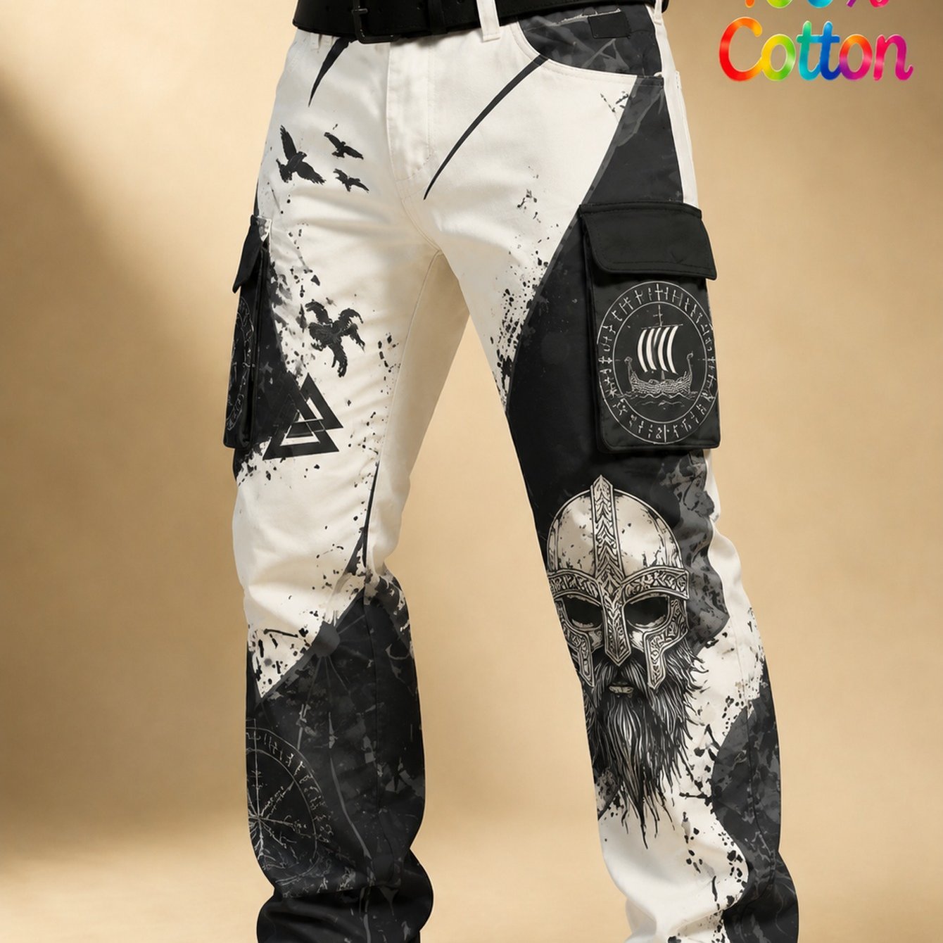Image of 2026 Men's Trousers (beltless) - Casual Versatile Men's Trousers With Elements And High- For Trendy Styling And Everyday Wear