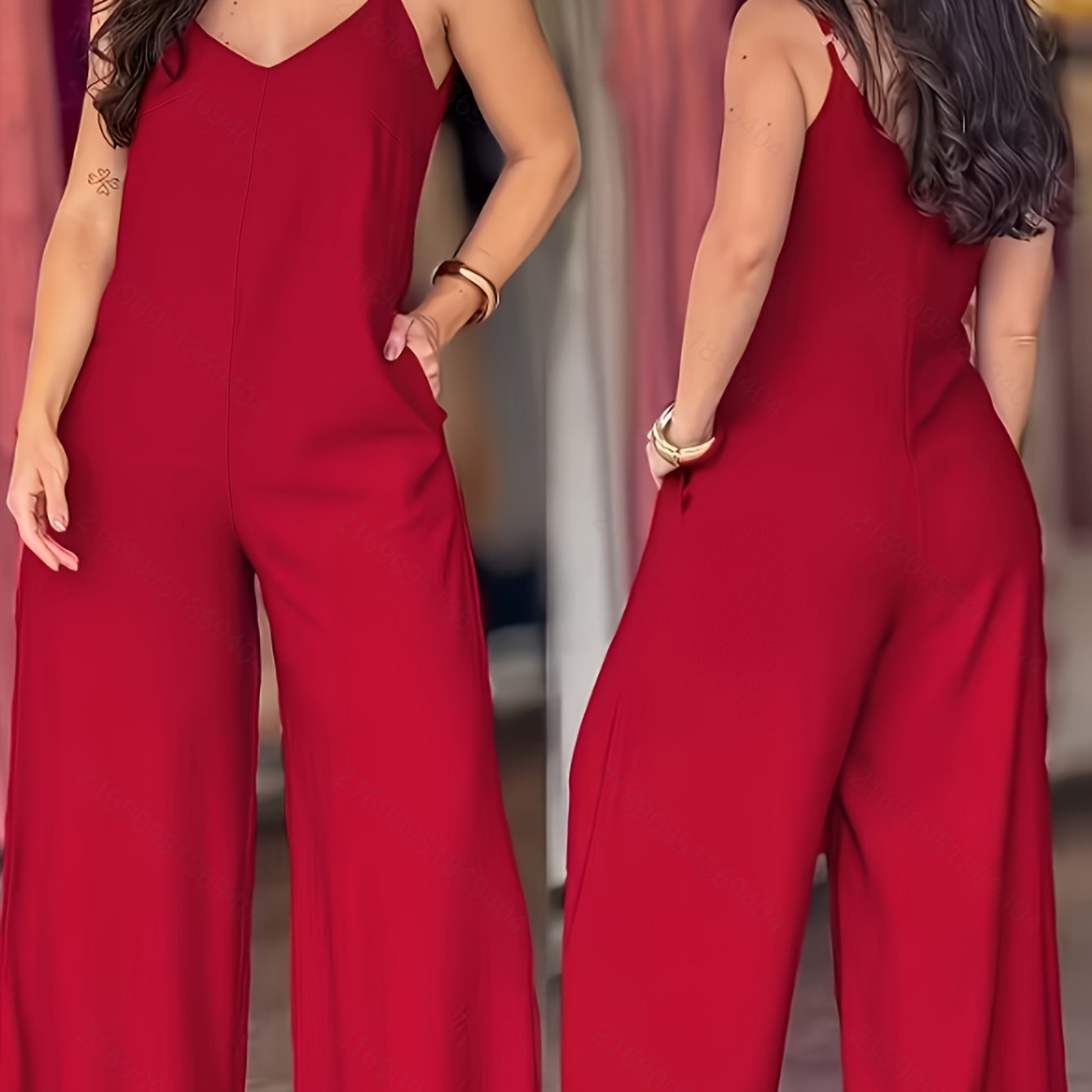 TEMU Women' Camisole Jumpsuit