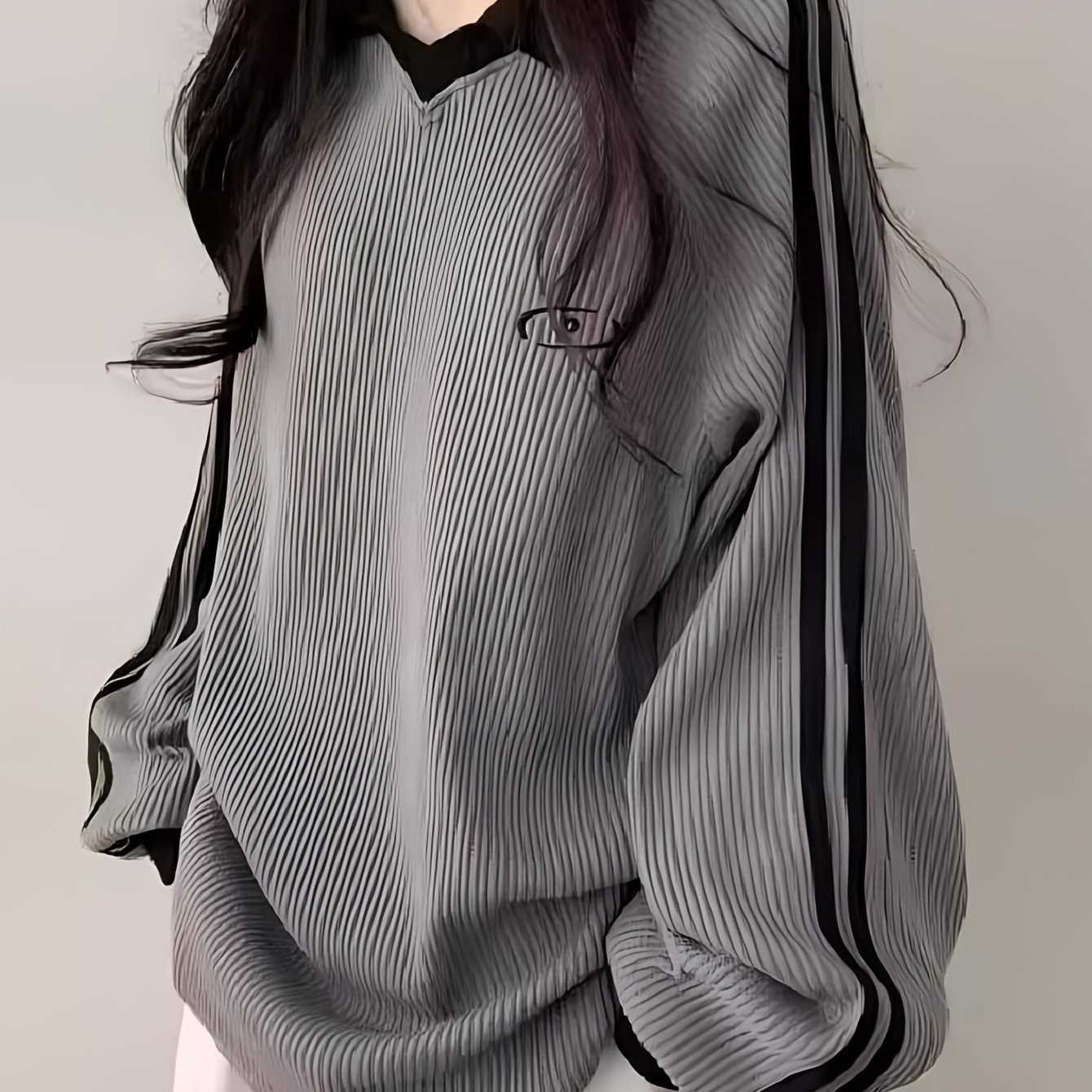 2025 new korean style loose collar t shirt - Temu United Arab Emirates