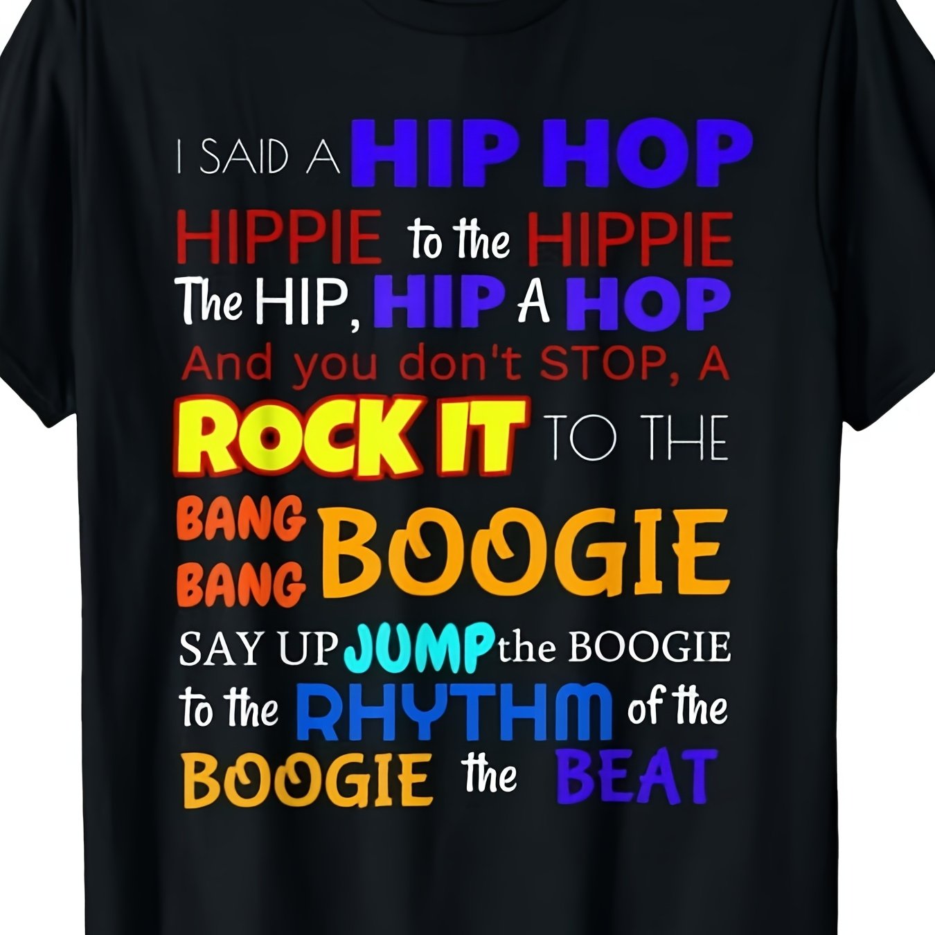 TEMU Gang Lyrics Shirt | Colored, Same Style For Men And Women, 2025 Summer, Short-sleeved, Printed, Pure 220g, Crew Neck, Regular Fit, , Vintage