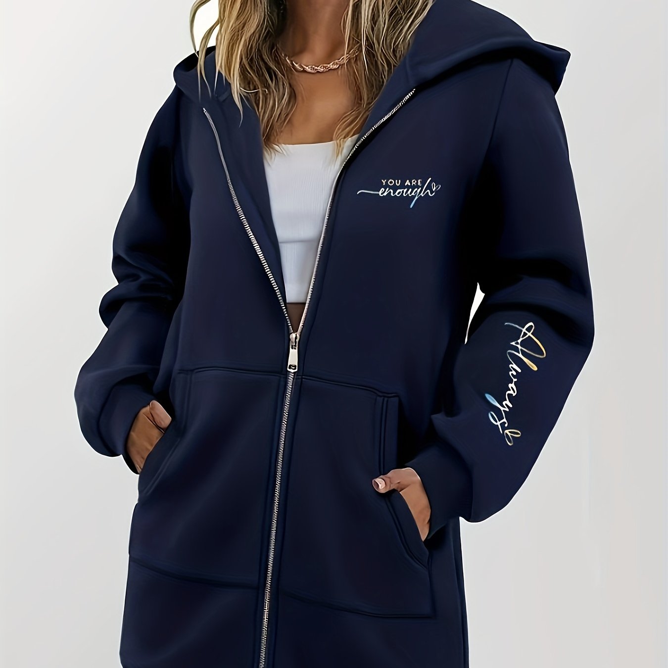 Women's Fashion Zip-up Hoodie