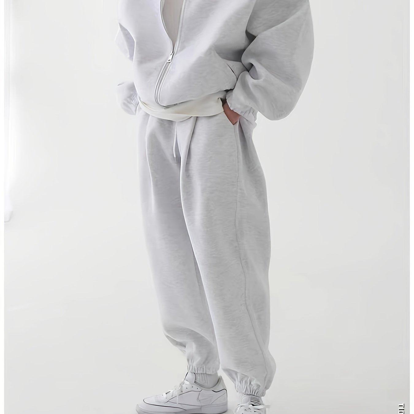 TEMU New Autumn And Winter Pullover Sweatshirt Hip Hop Set