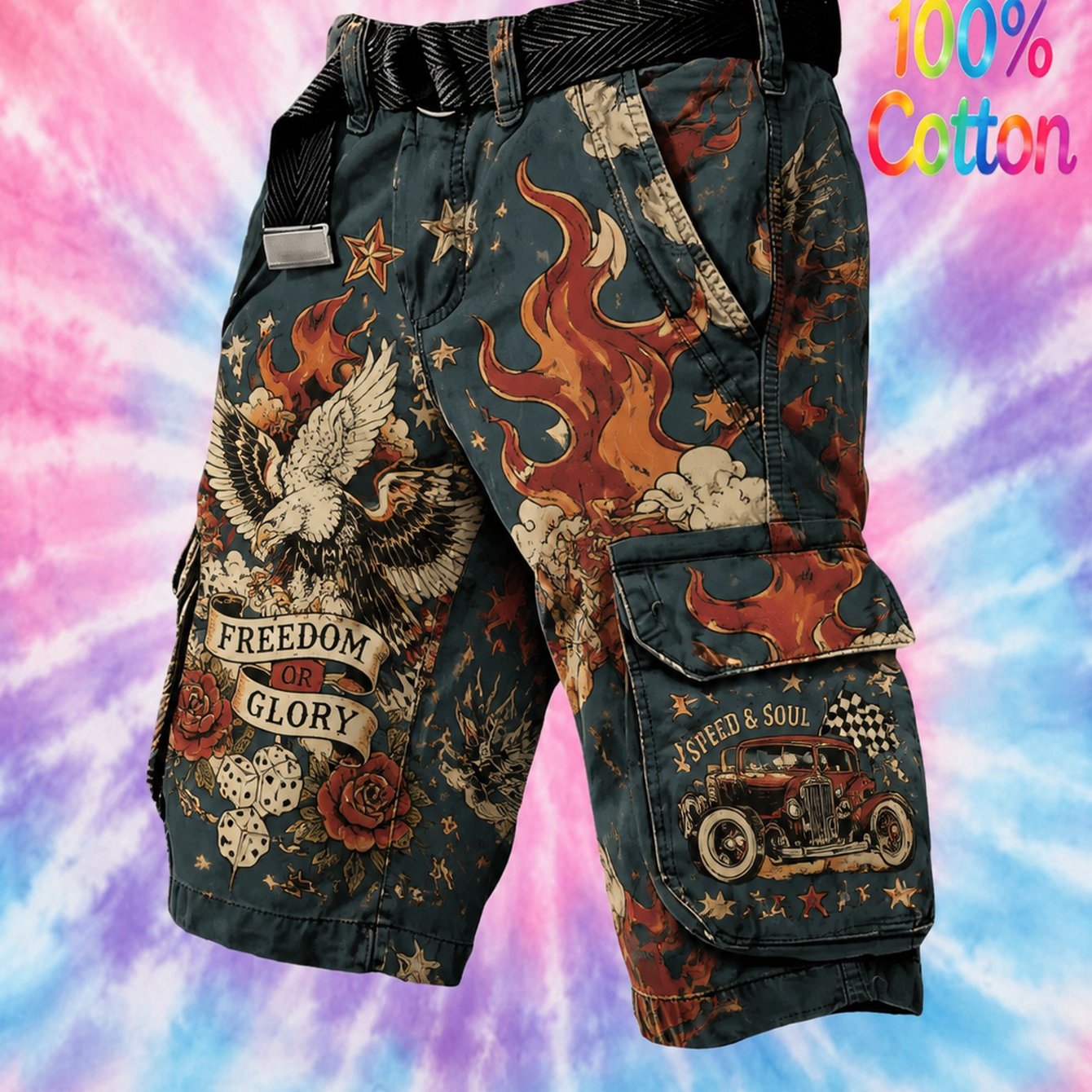 2026 Men's Trousers (beltless) - Casual Versatile Men's Trousers Outfit Featuring Graphics And A For Everyday
