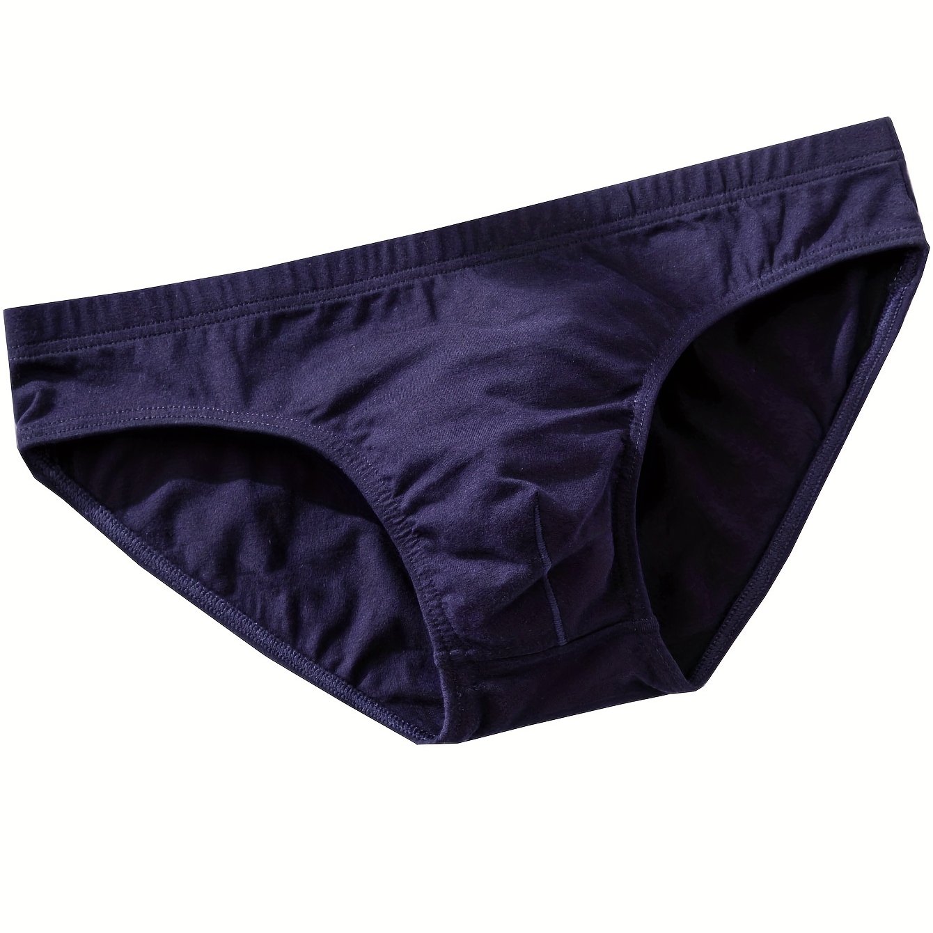 A Pack Of Men's Underwear Featuring Elastic, Slim Fit, Moisture-wicking, Breathable , Stylish And Trendy Low-rise Briefs, Sweat-resistant