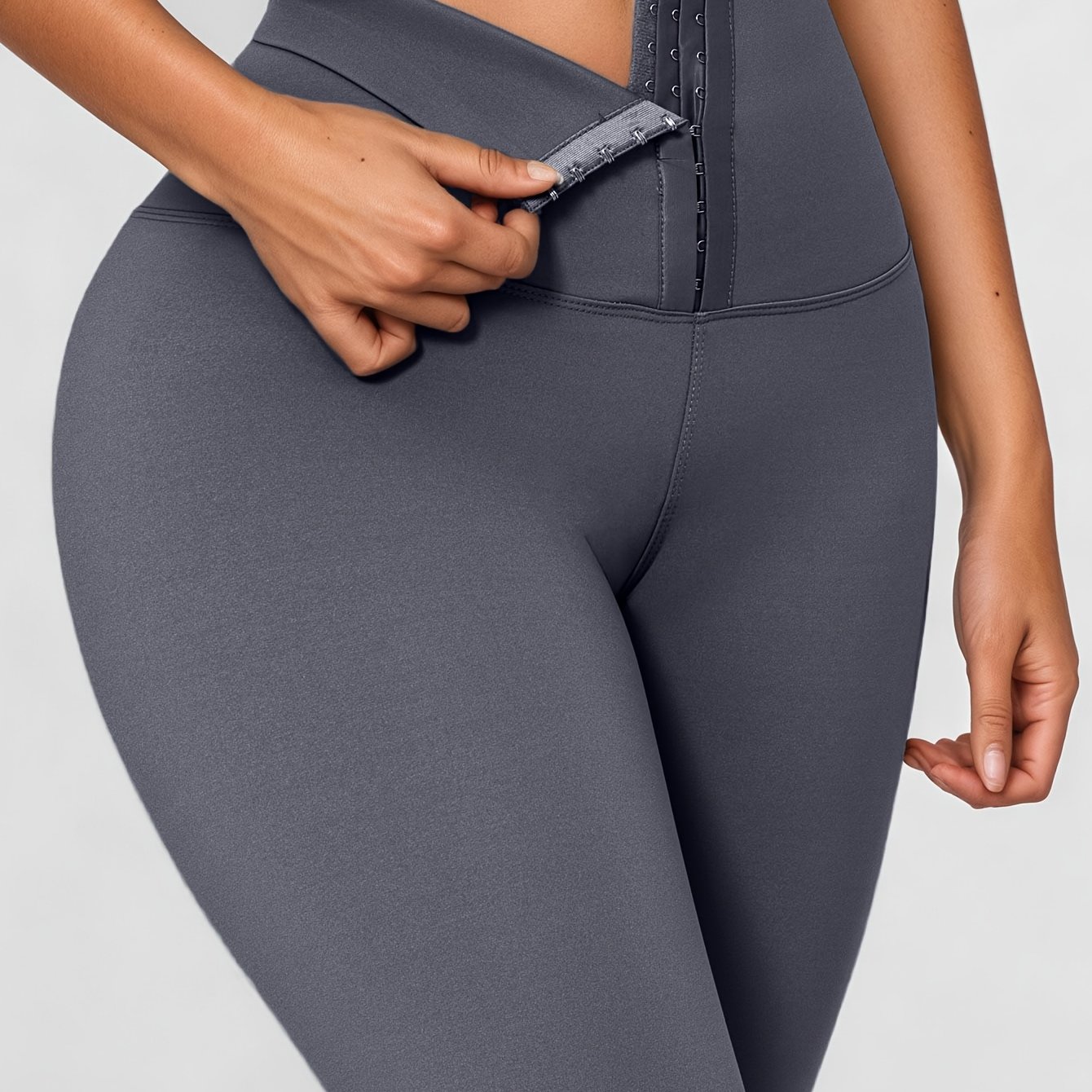 TEMU Pantalones de cintura para mujer - No transparentes, control de abdomen, leggings, glúteos - Pantalones de compresión elásticos, adecuados para