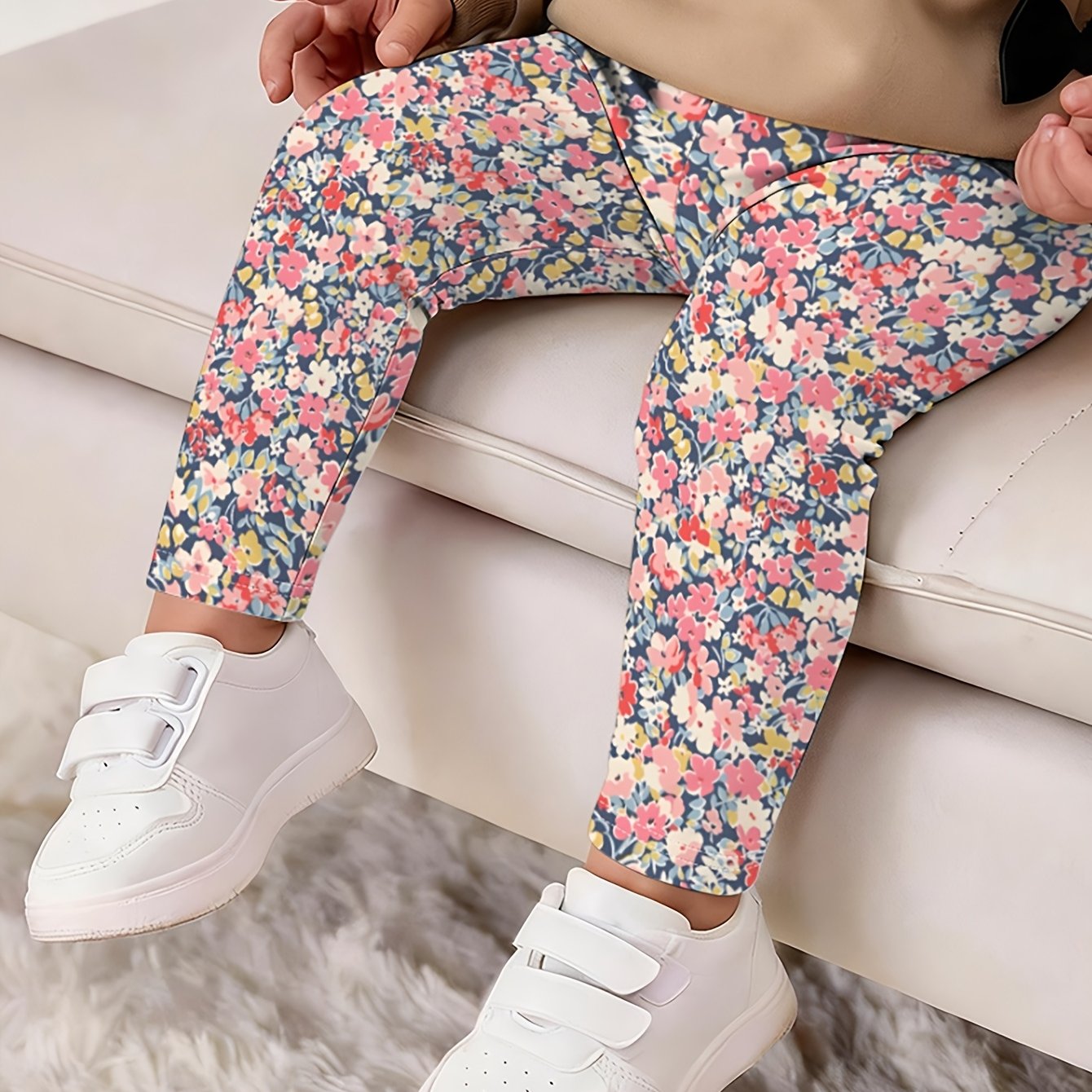 E-shop Neu - Süße bedruckte Leggings - Bequeme Strumpfhosen, atmungsaktiv, dehnbar, ganzjährig , Spielkleidung, lässiges Outfit-Geschenk.