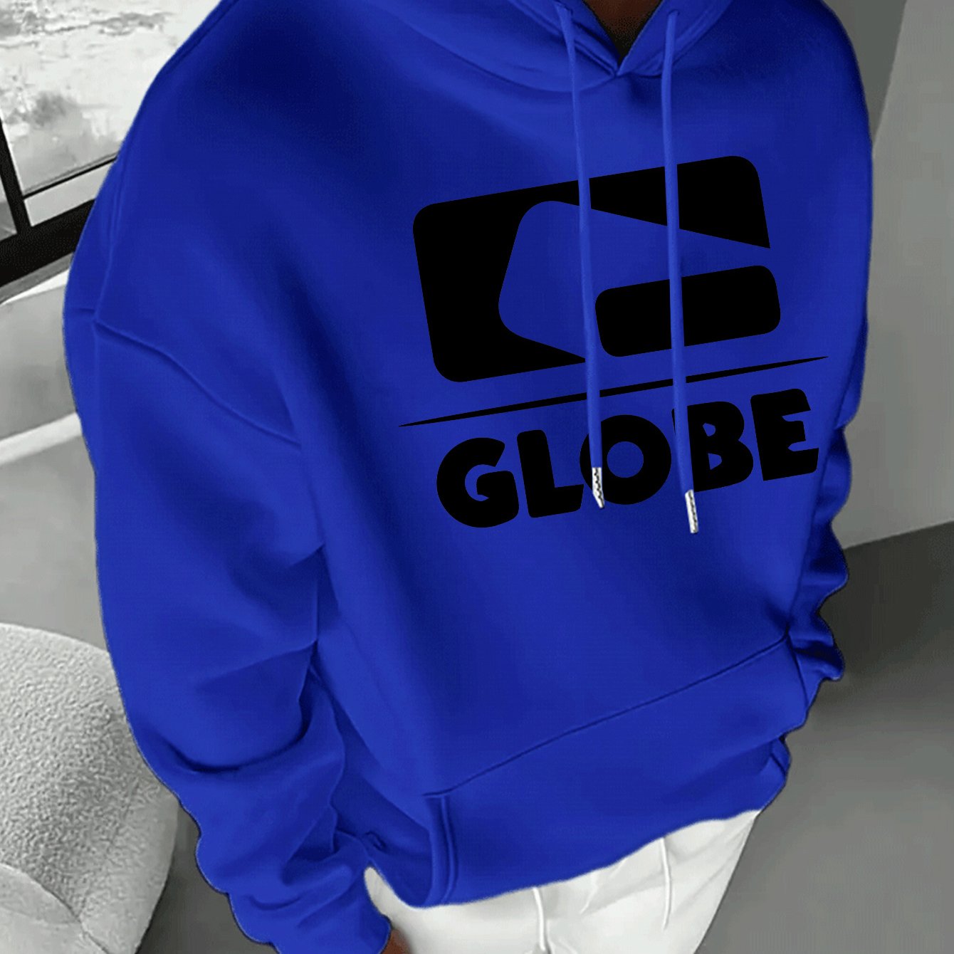 TEMU Men's Fashion Hoodie, Loose-fit Casual Top With 