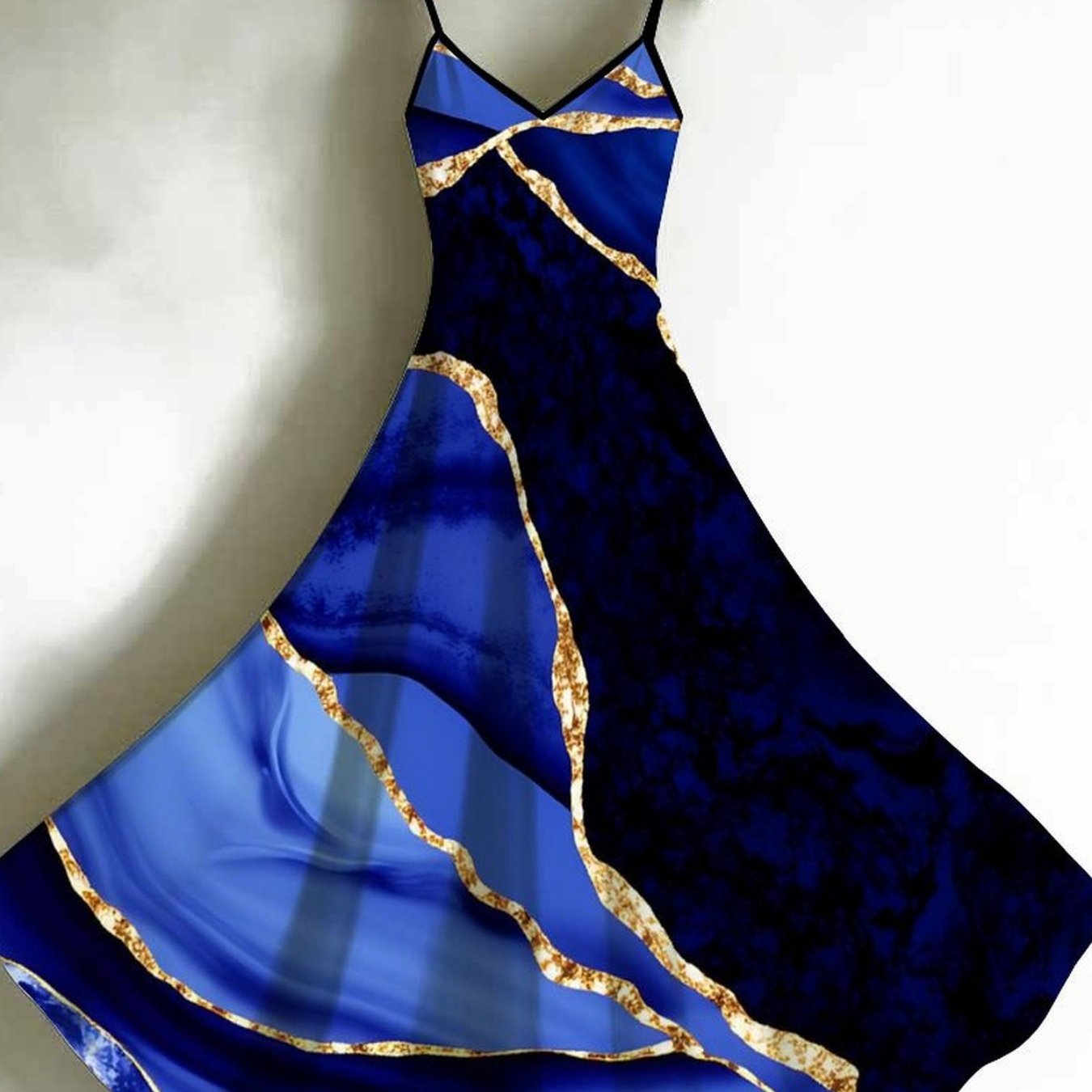 Women's Halter-neck Tank Top Dress With Printed Fashionable Patterns. Elegant Women's Dress Suitable For Parties, Casual , And Elegant Resort Wear. Essential Women's And Must-have For Women.