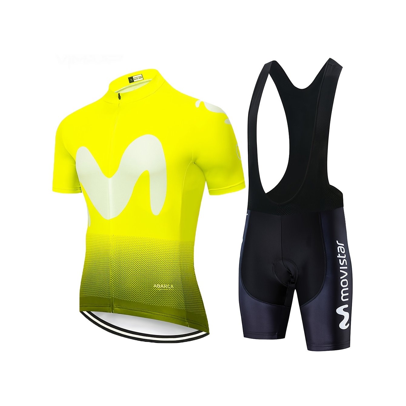 Men's Cycling Suit Set, Men's Mountain Bike Cycling Suit, Breathable And Quick-drying Outdoor Cycling Two-piece Set