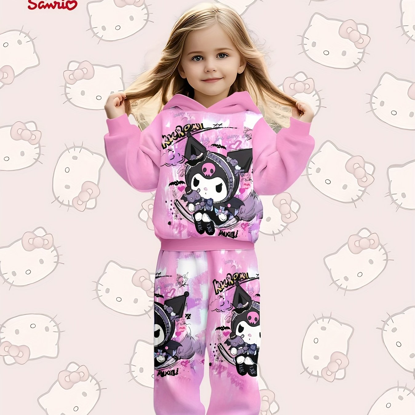Image of A Sweatshirt For Kids, Perfect For Girls' Casual Outfits And Fall, Ideal For Outdoor Fun, Makes A Great Birthday Present, And Is Suitable For Everyday Wear, Christmas, Halloween