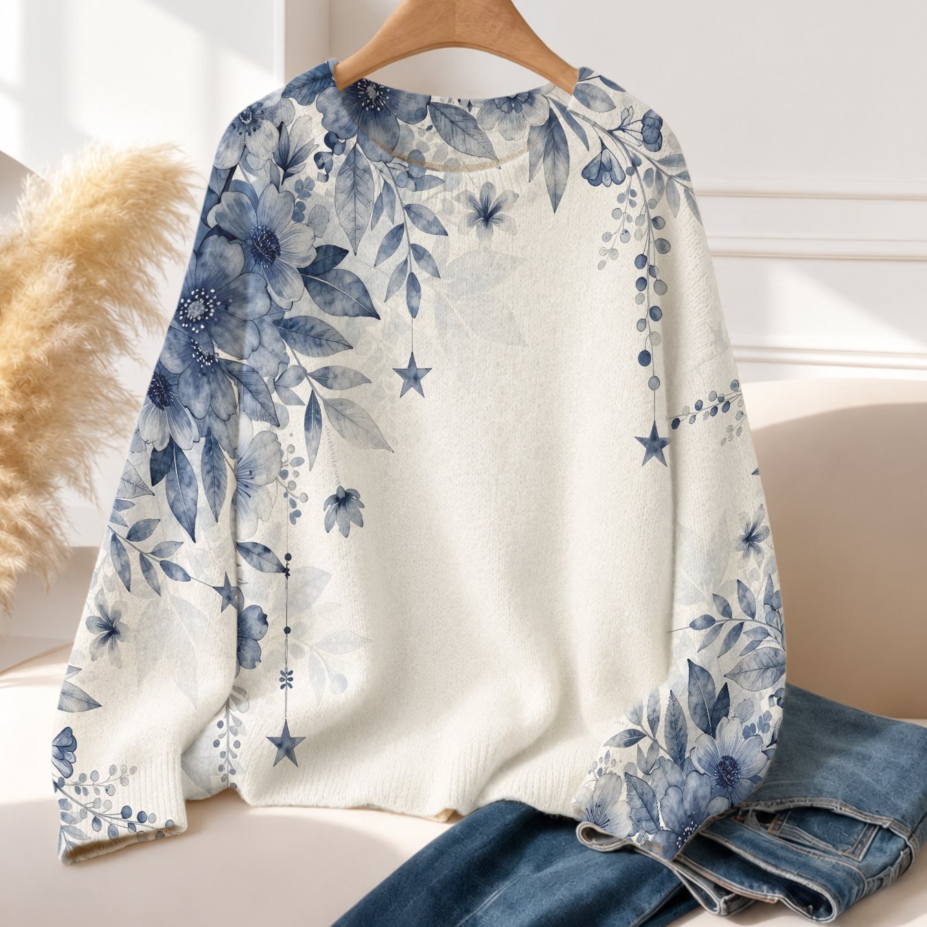 TEMU A New Women's Autumn/winter Simple And Versatile Apricot-colored Round-neck Sweater With A Gentle Vibe. Soft, -friendly, And, It Conceals And